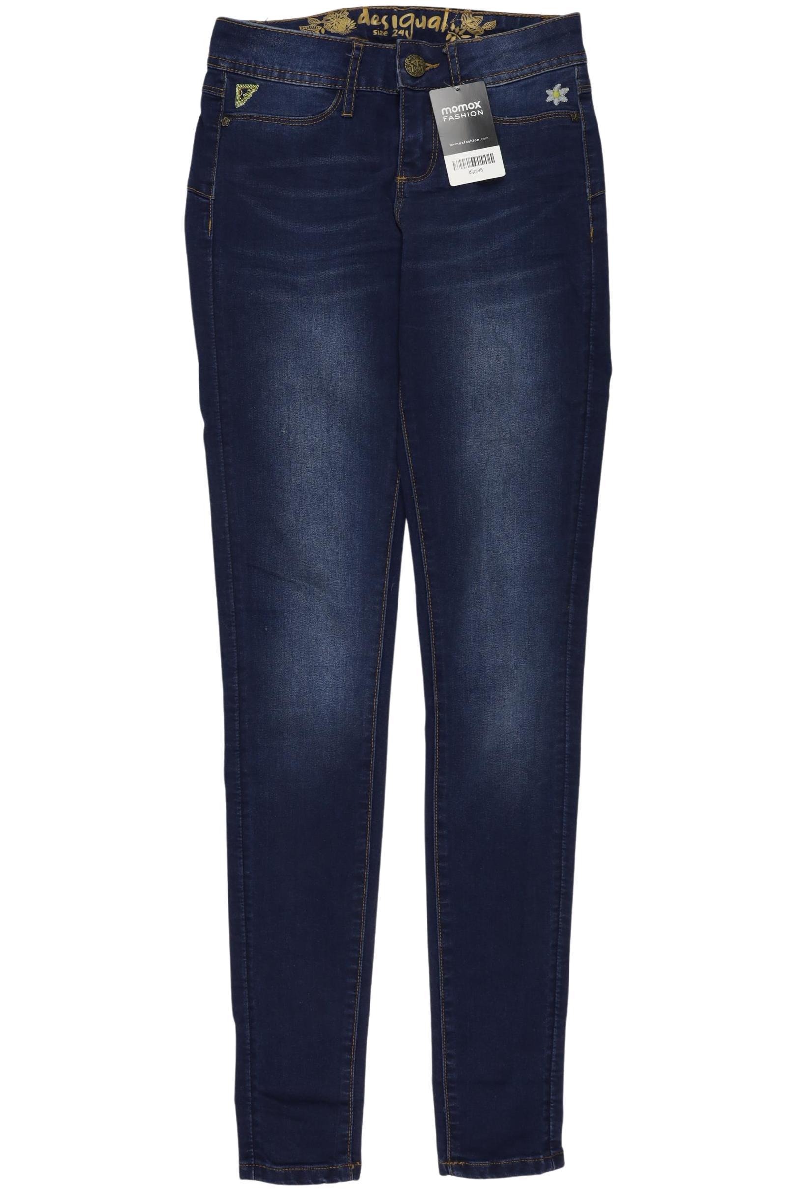 

Desigual Damen Jeans, marineblau, Gr. 24
