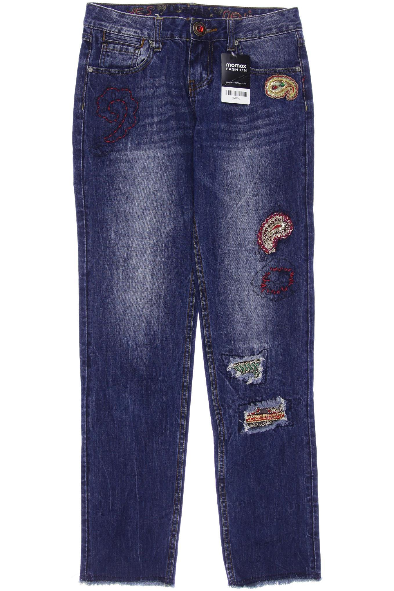 

Desigual Damen Jeans, blau, Gr. 26