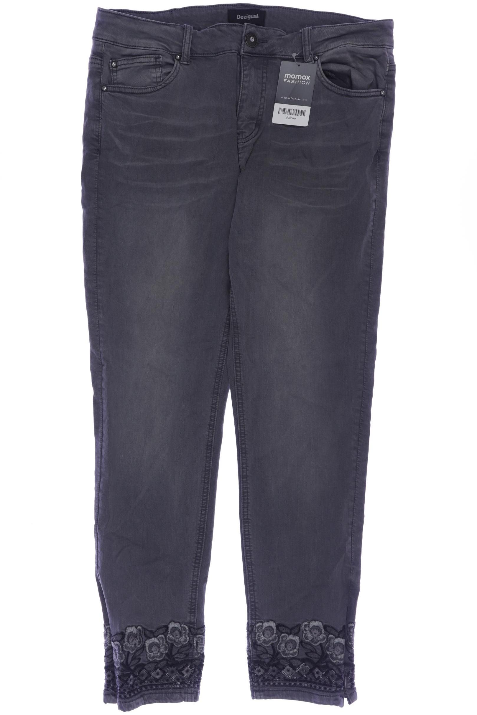 

Desigual Damen Jeans, grau, Gr. 44