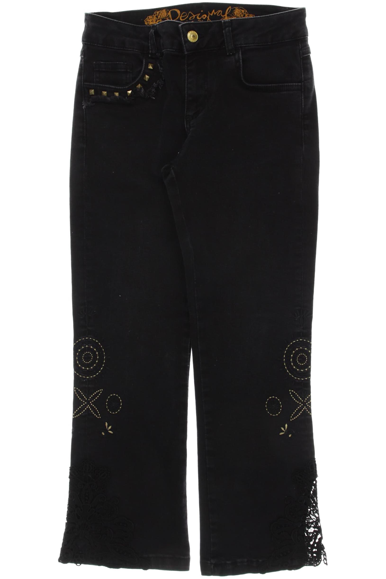 

Desigual Damen Jeans, schwarz, Gr. 26