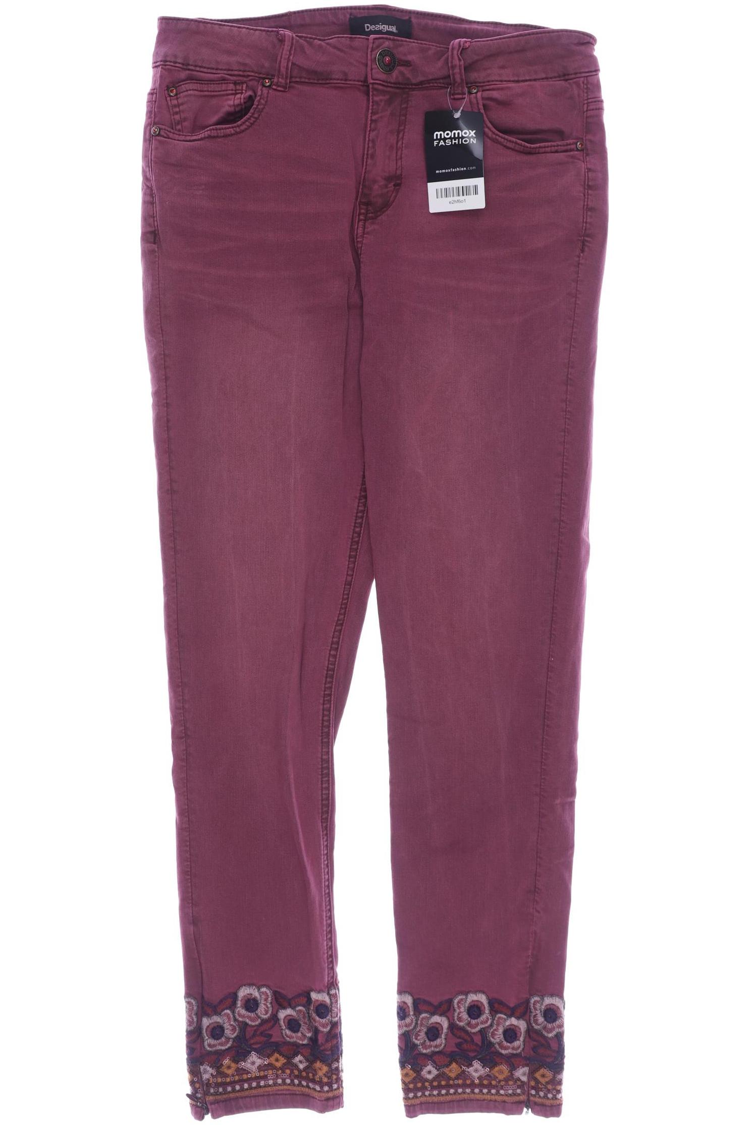 

Desigual Damen Jeans, bordeaux