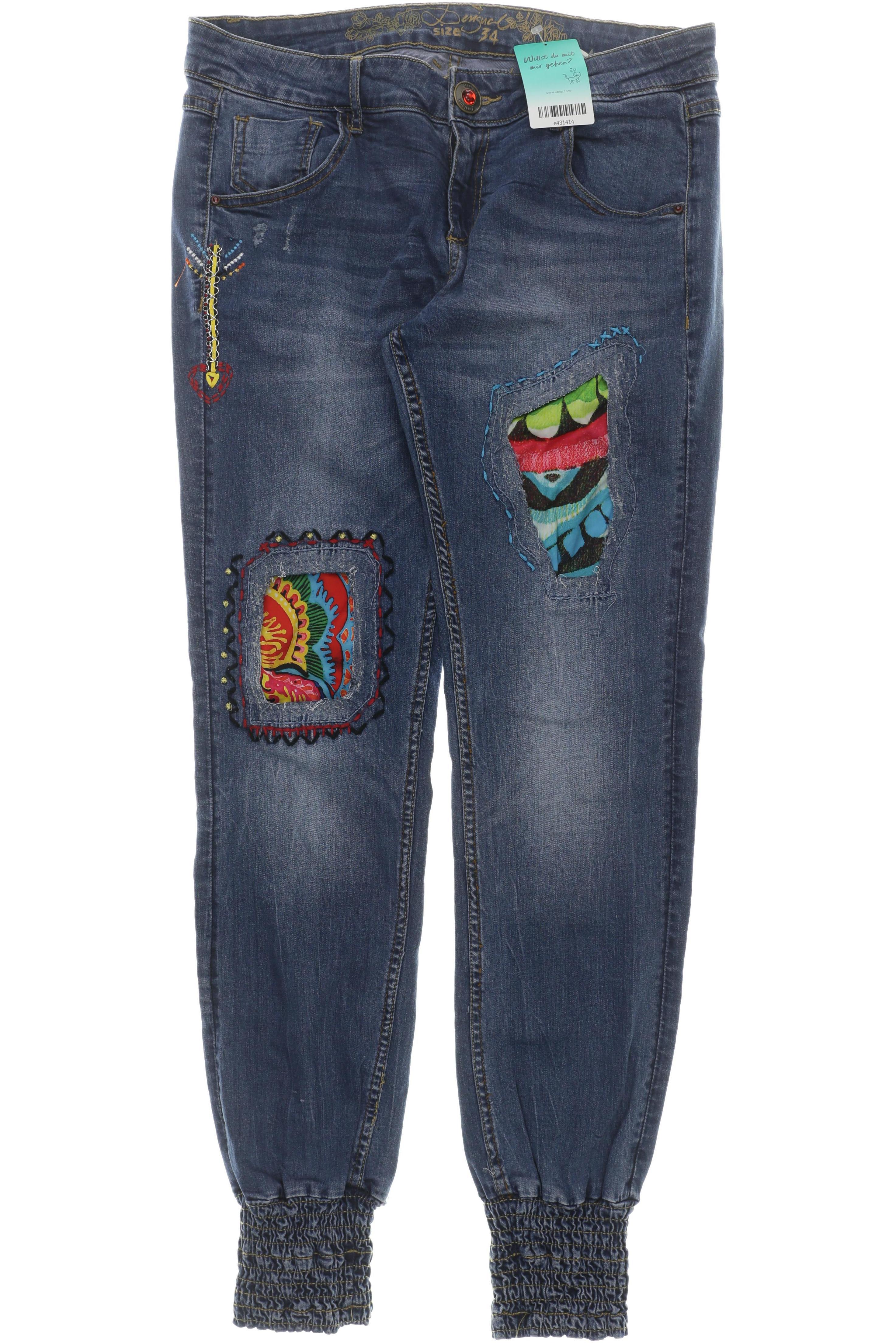 

Desigual Damen Jeans, blau, Gr. 34