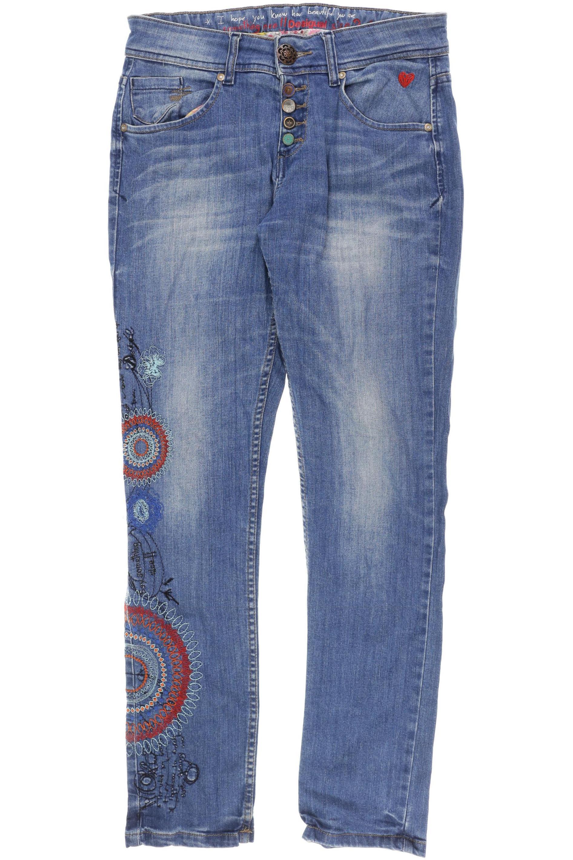 

Desigual Damen Jeans, blau, Gr. 24
