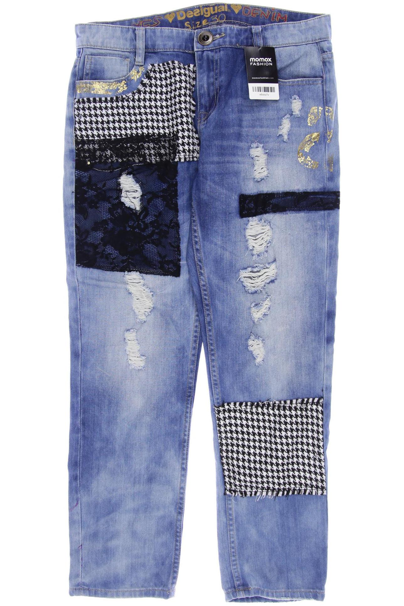 

Desigual Damen Jeans, blau