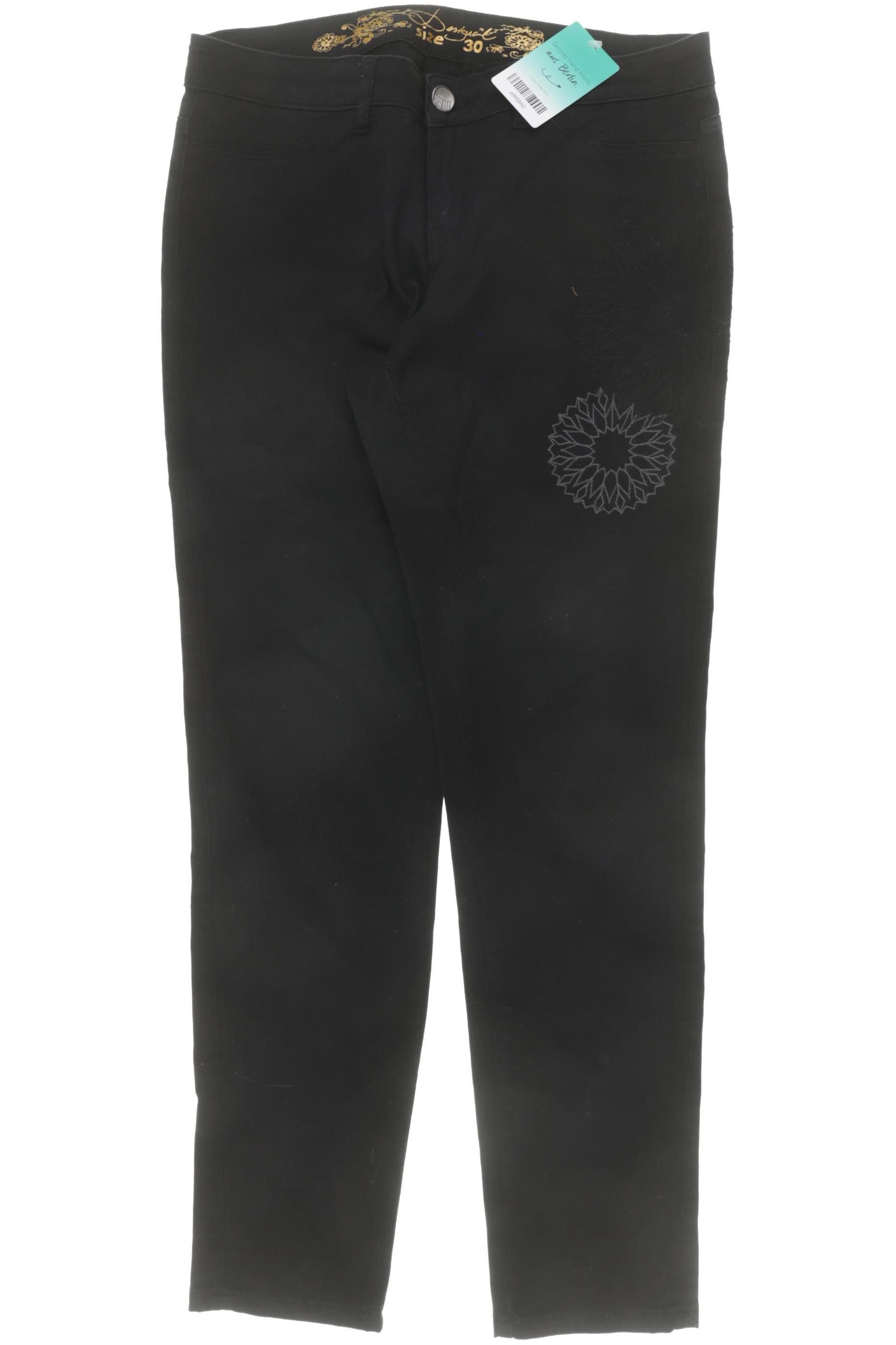 

Desigual Damen Stoffhose, schwarz, Gr. 30