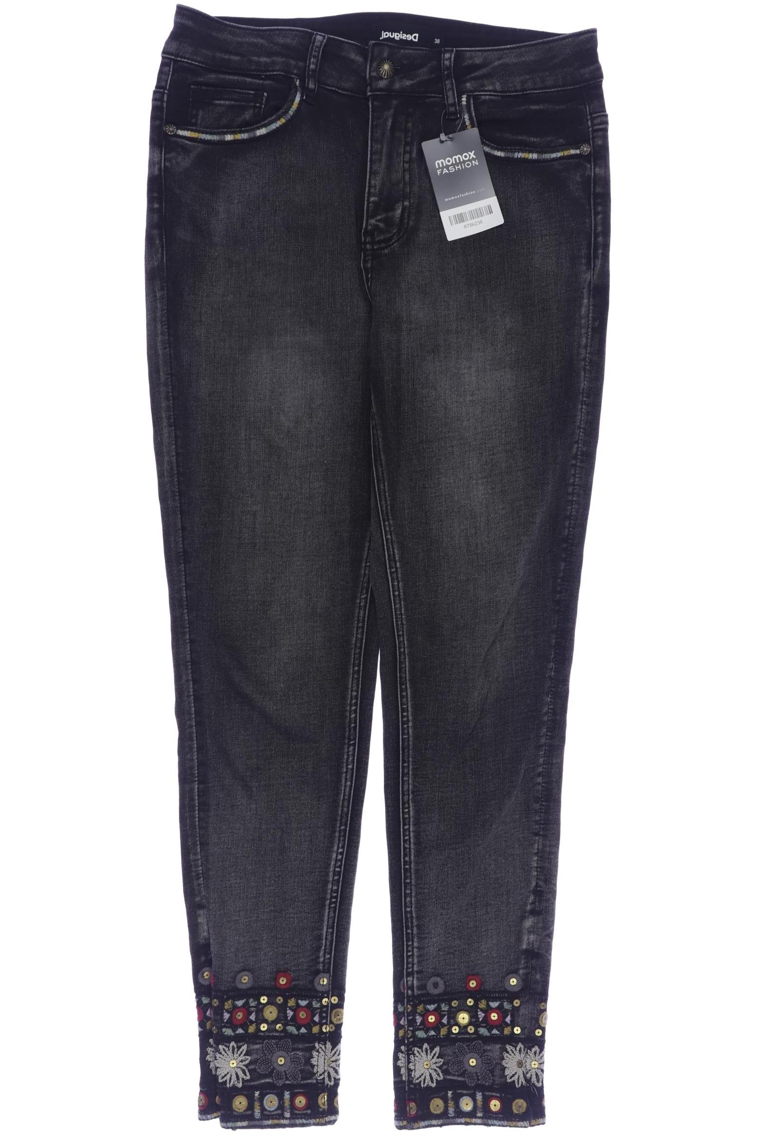 

Desigual Damen Jeans, schwarz, Gr. 38