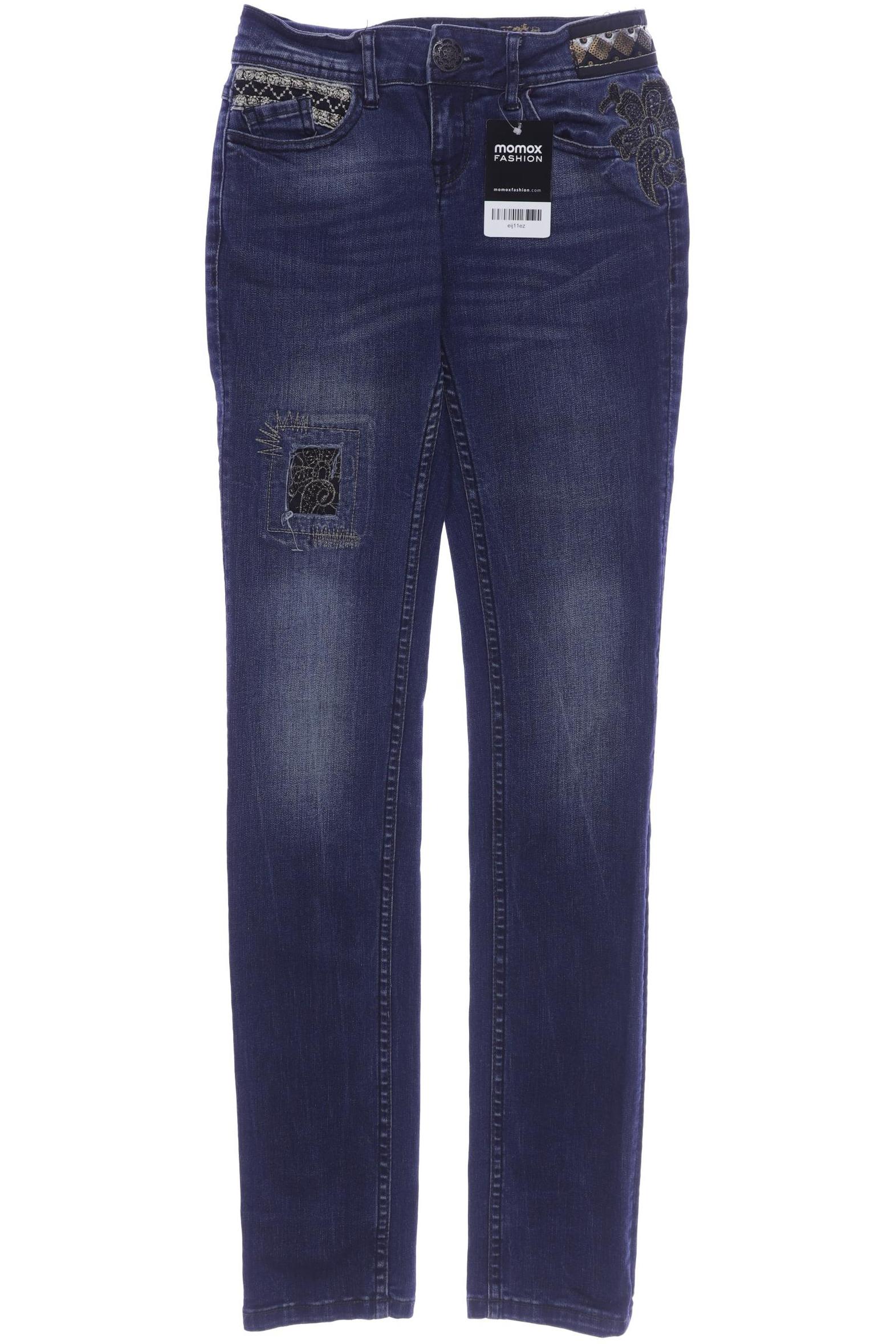 

Desigual Damen Jeans, blau, Gr. 24