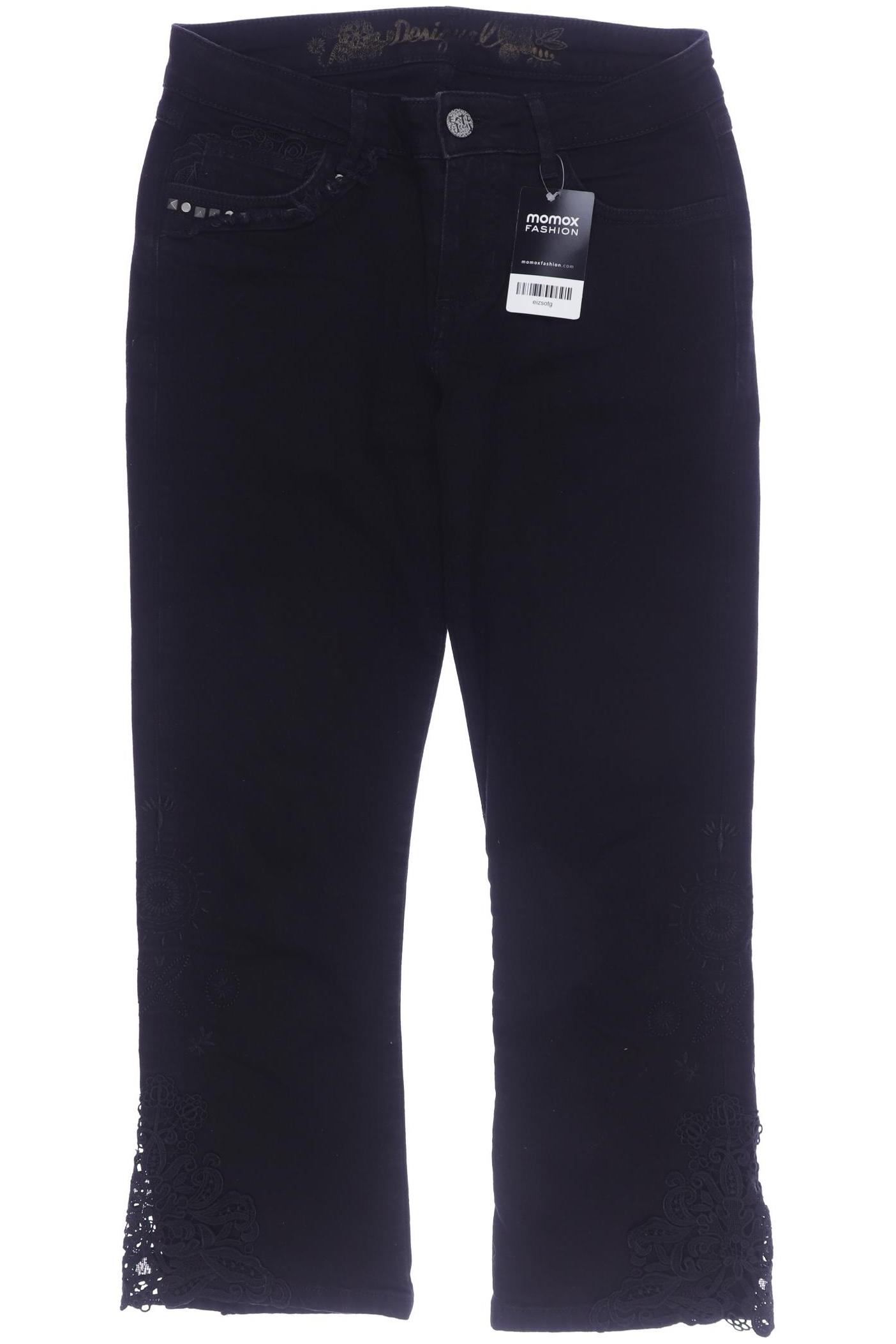 

Desigual Damen Jeans, schwarz, Gr. 40