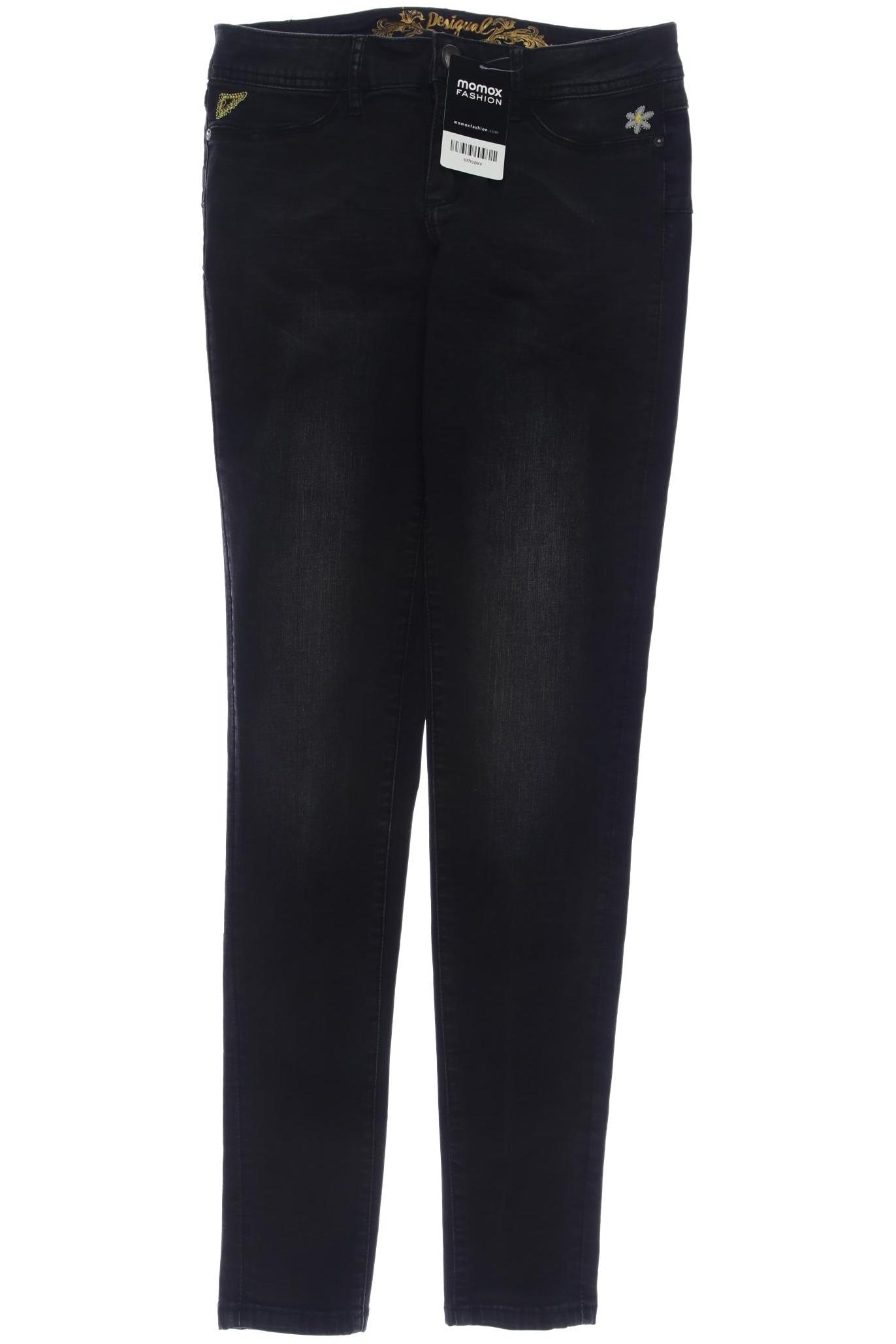

Desigual Damen Jeans, schwarz, Gr. 28