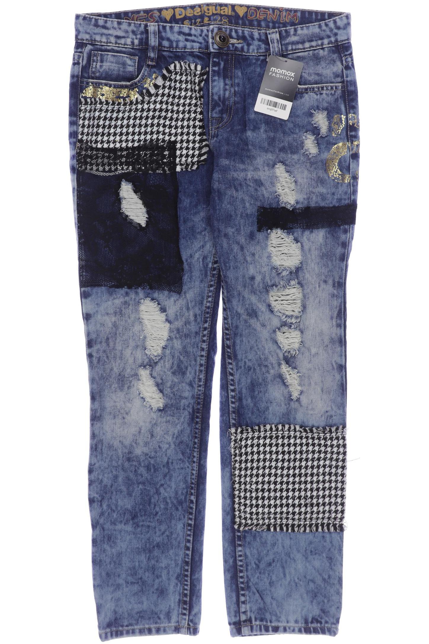 

Desigual Damen Jeans, marineblau, Gr. 28