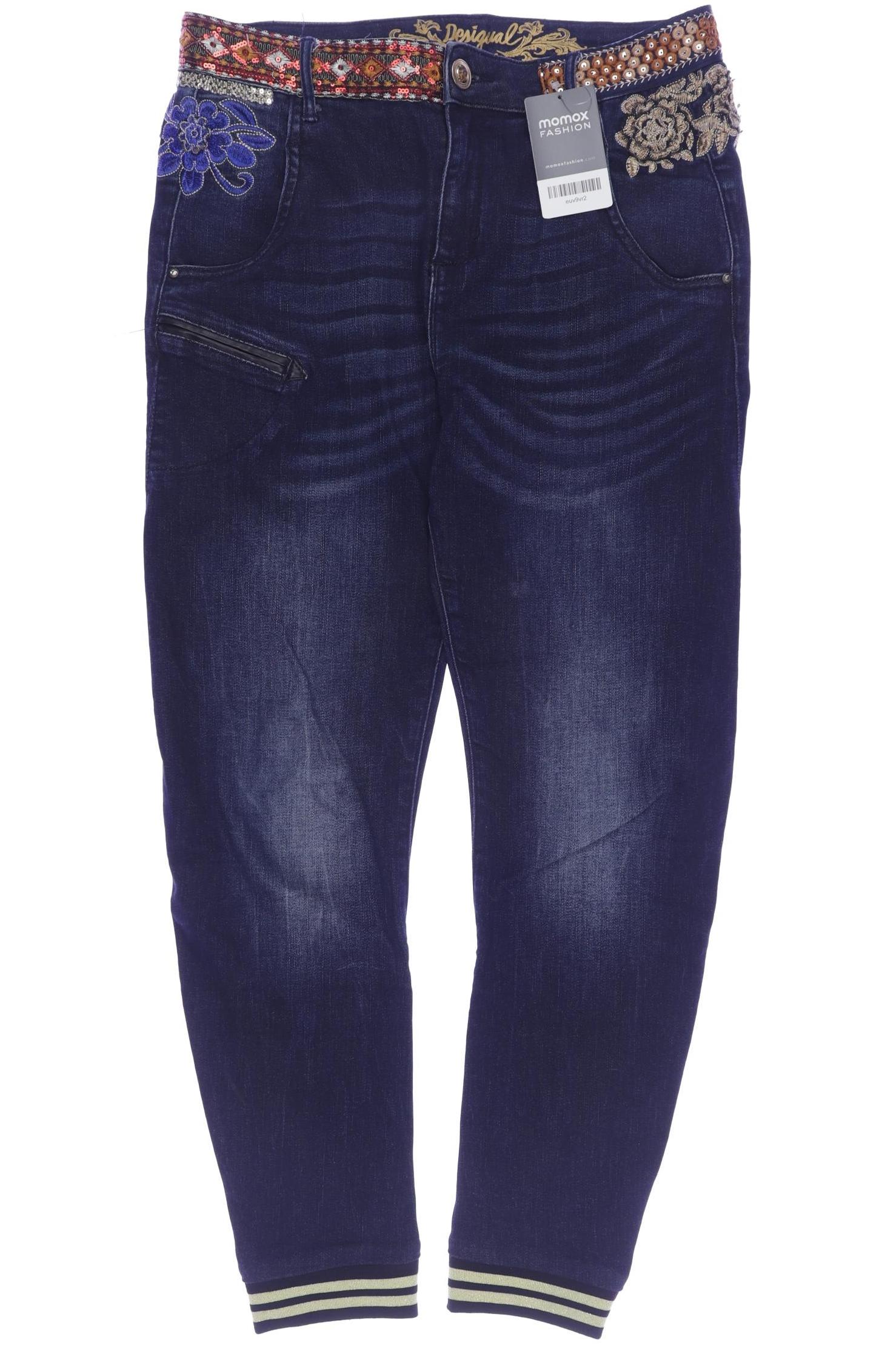 

Desigual Damen Jeans, marineblau, Gr. 26