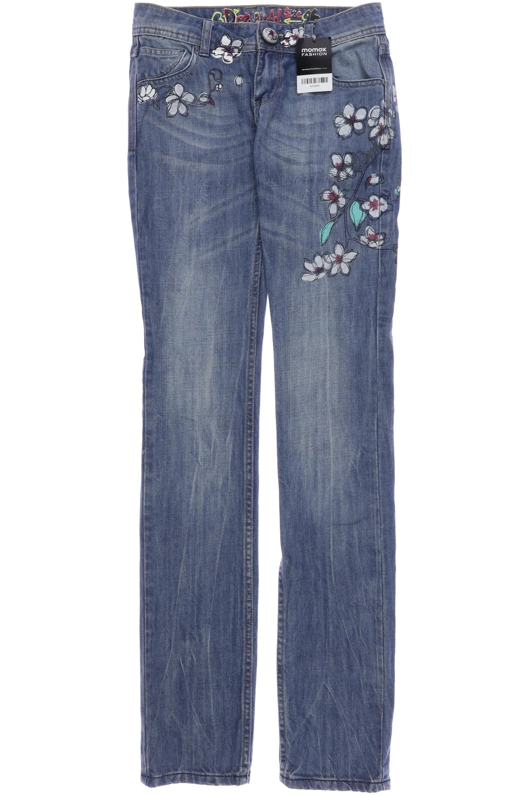 

Desigual Damen Jeans, blau, Gr. 26