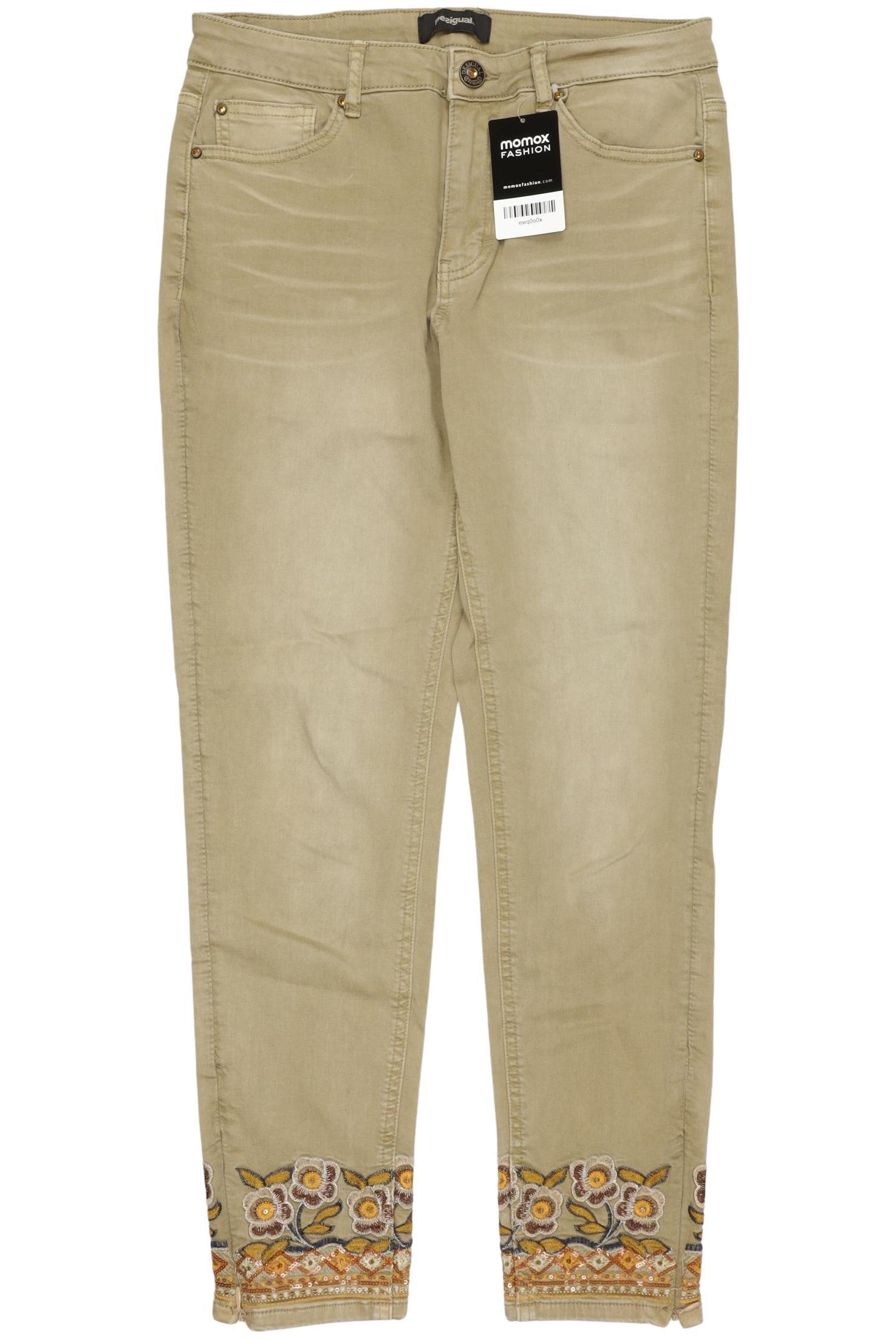 

Desigual Damen Jeans, beige, Gr. 42