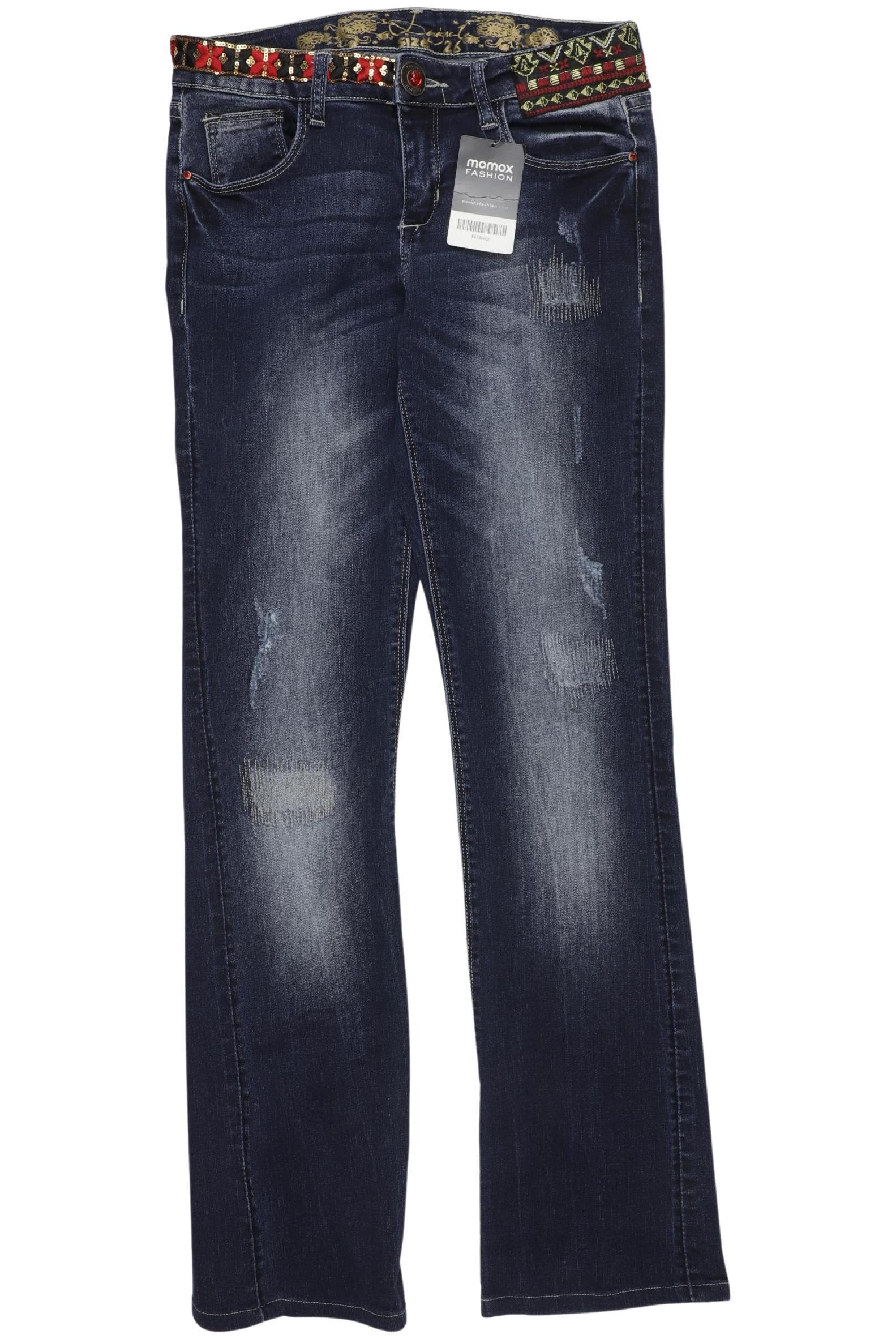 

Desigual Damen Jeans, marineblau, Gr. 26