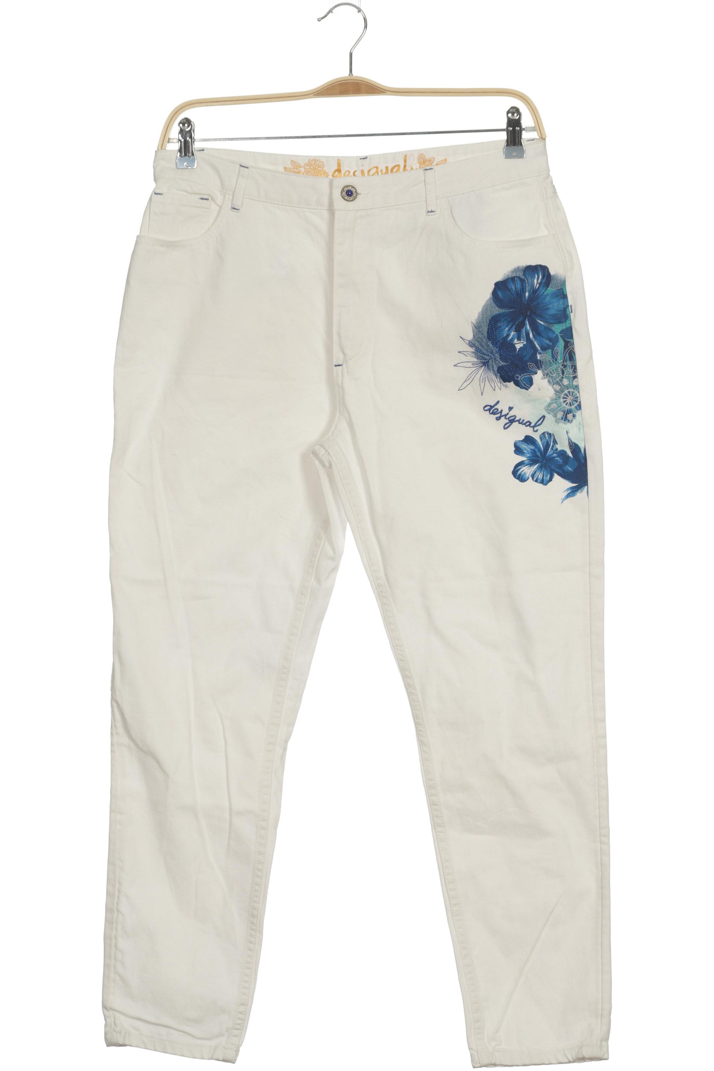 

Desigual Damen Jeans, weiß, Gr. 34