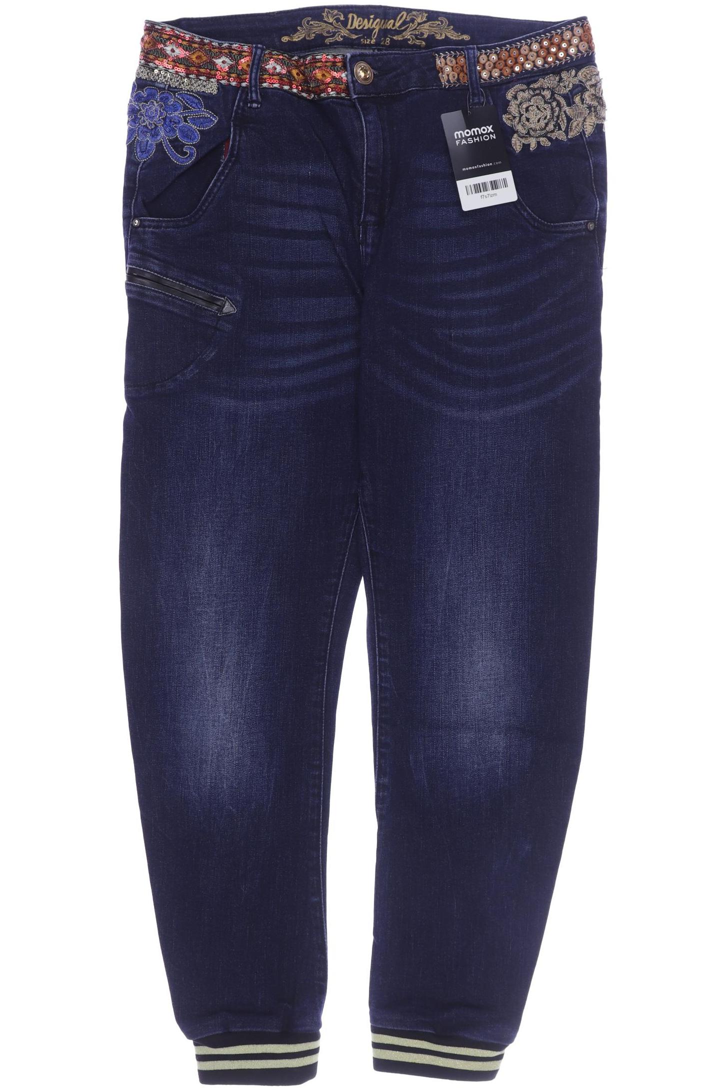 

Desigual Damen Jeans, marineblau