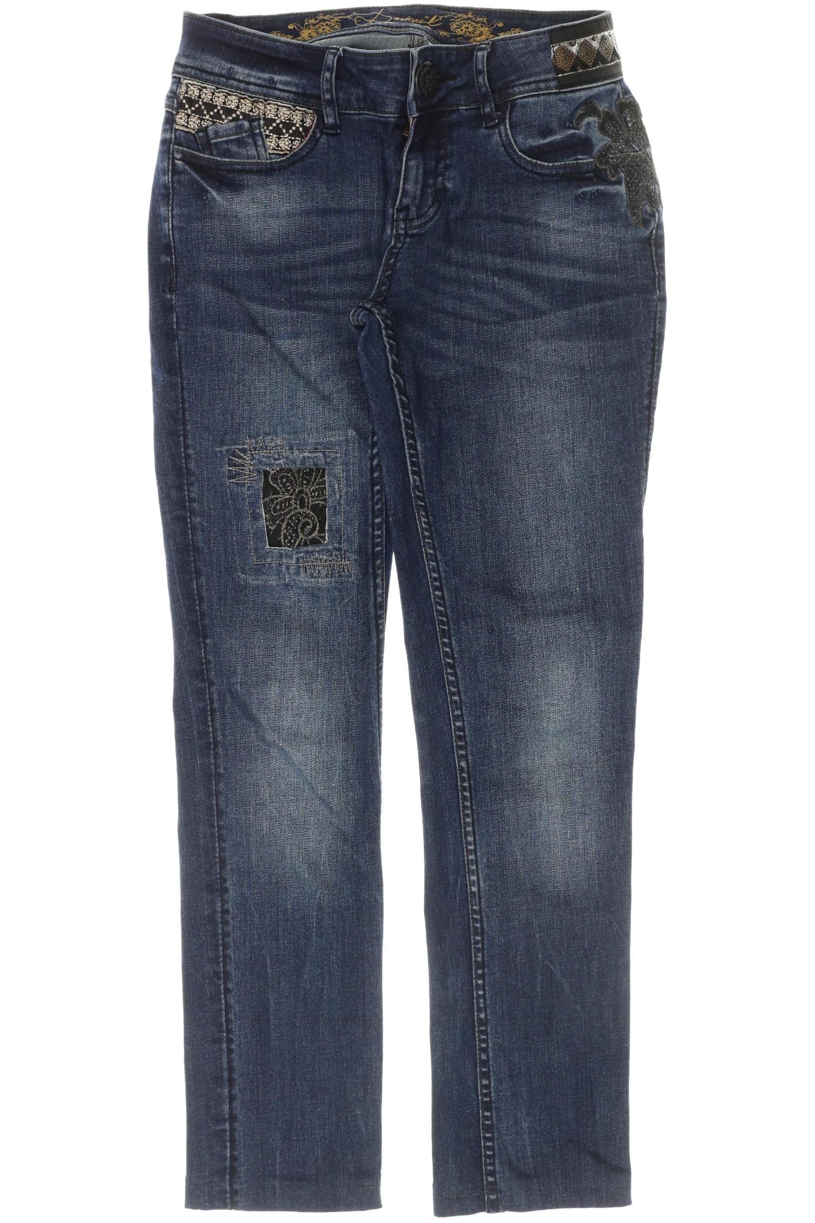 

Desigual Damen Jeans, blau, Gr. 24