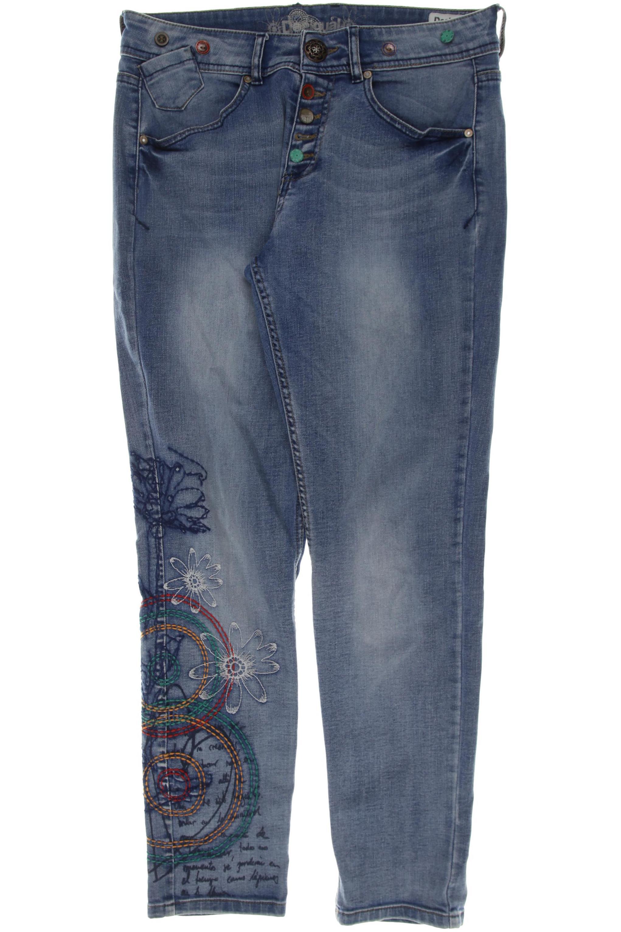 

Desigual Damen Jeans, blau, Gr. 28