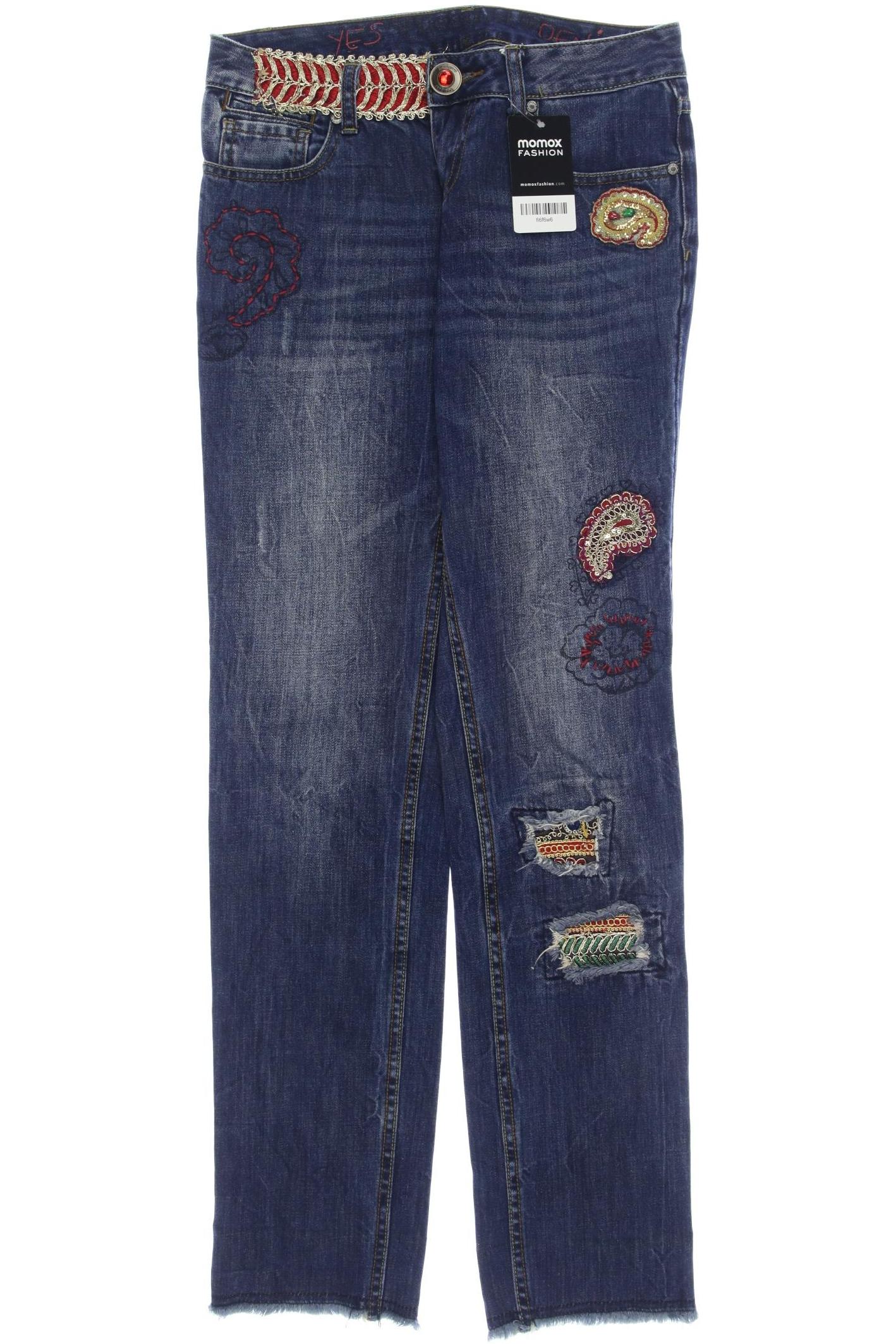 

Desigual Damen Jeans, blau, Gr. 26
