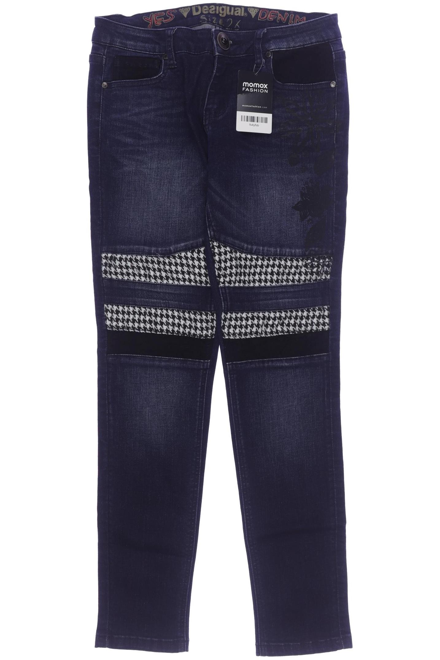 

Desigual Damen Jeans, marineblau, Gr. 26