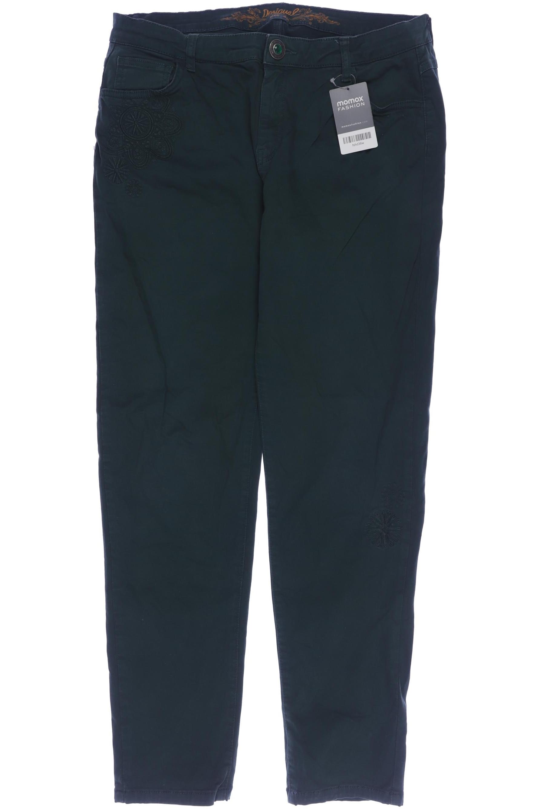 

Desigual Damen Jeans, grün, Gr. 46