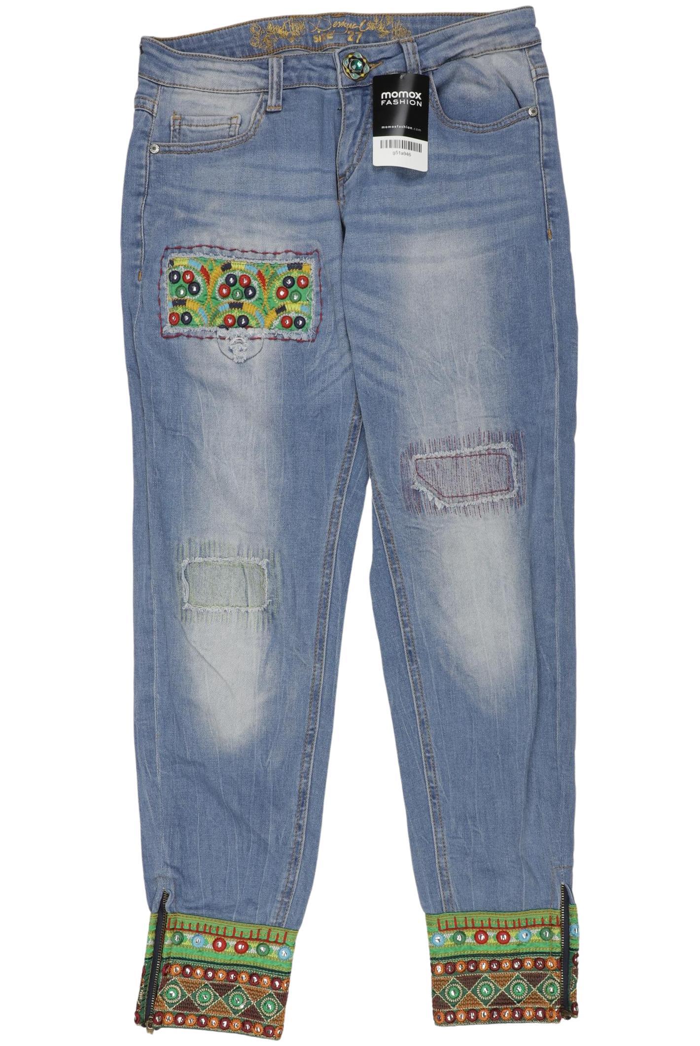 

Desigual Damen Jeans, blau, Gr. 27