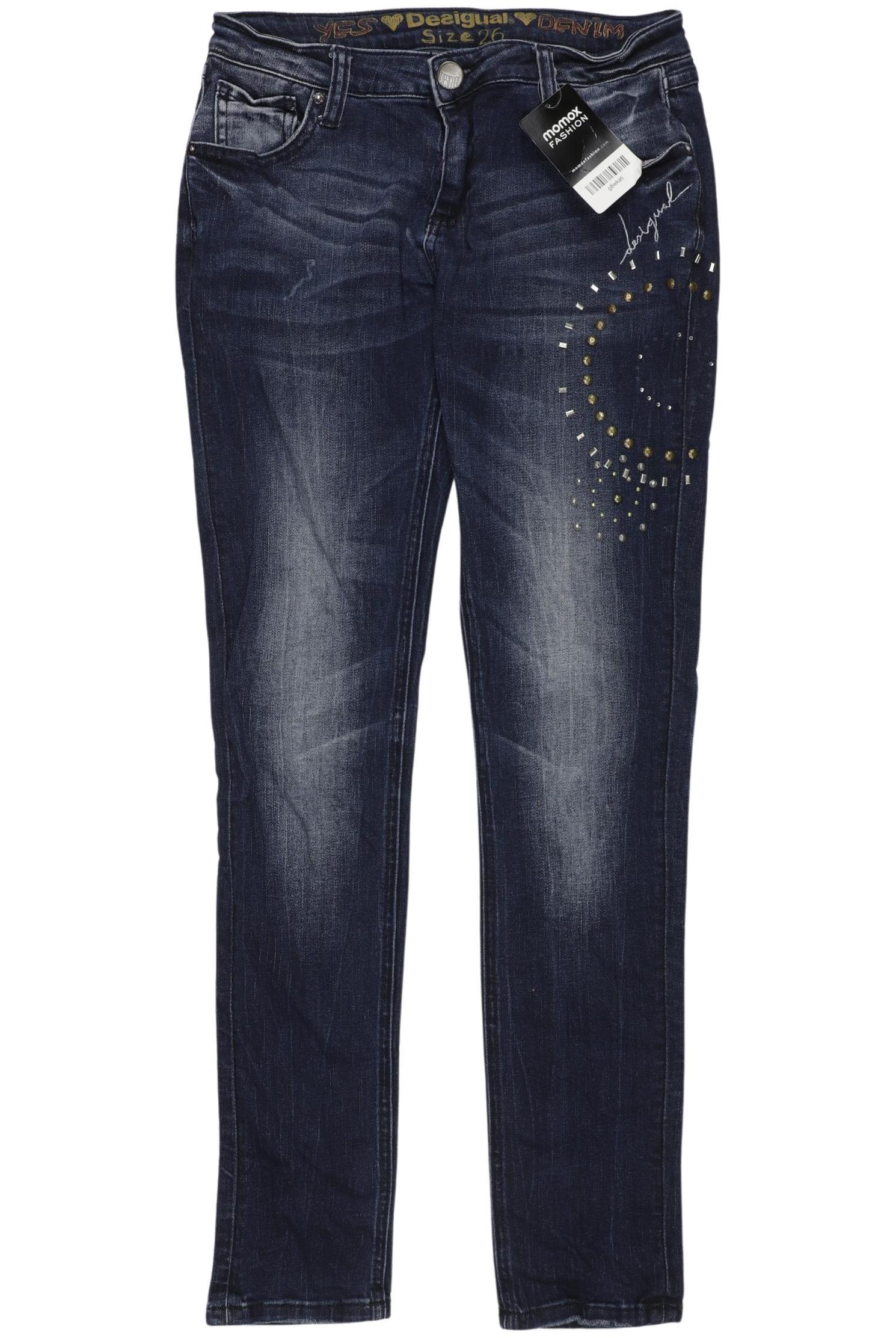 

Desigual Damen Jeans, marineblau, Gr. 26