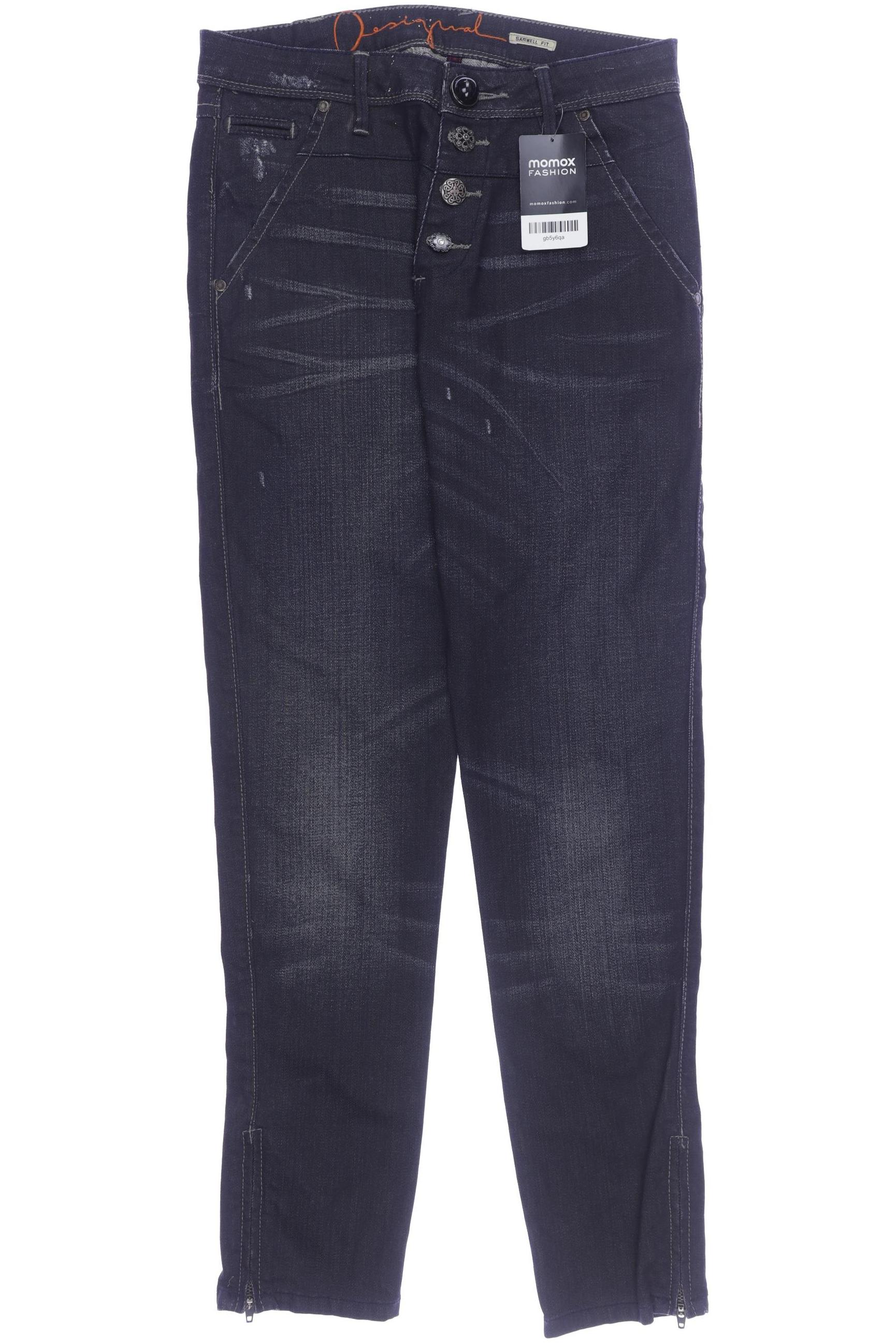 

Desigual Damen Jeans, schwarz, Gr. 36