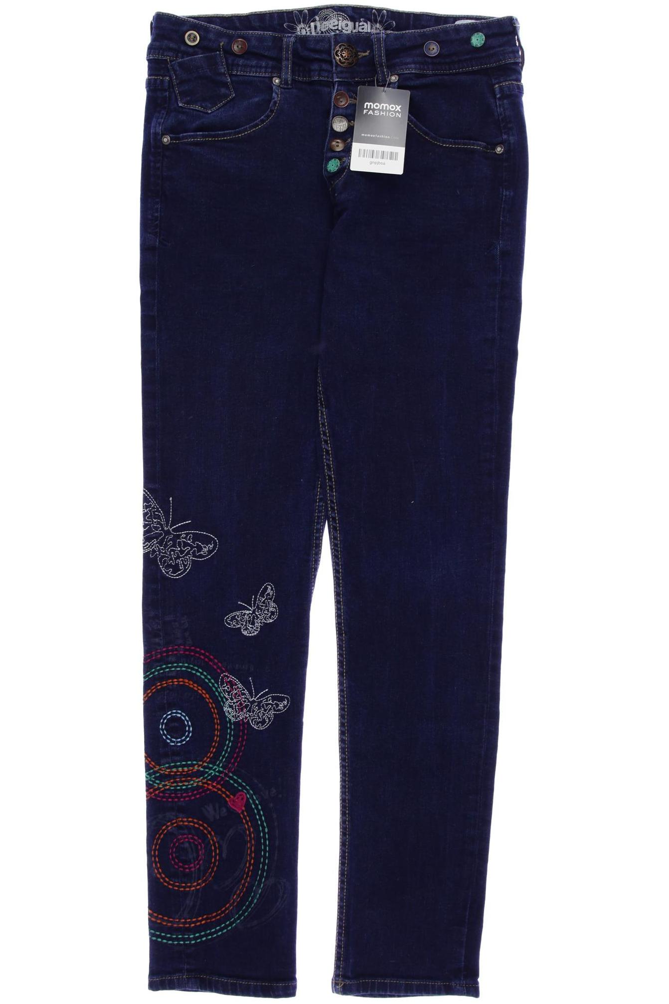 

Desigual Damen Jeans, marineblau, Gr. 26