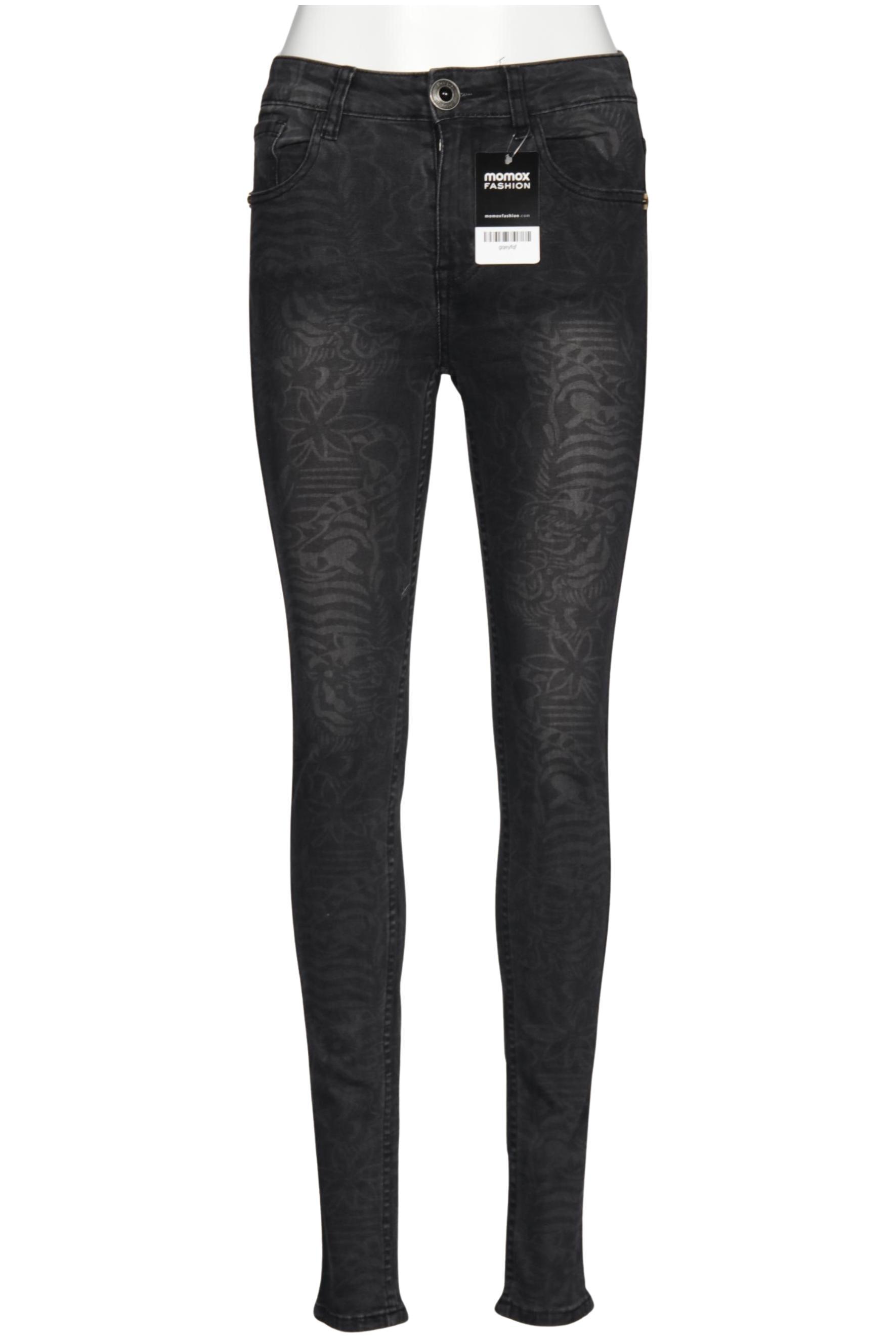 

Desigual Damen Jeans, grau, Gr. 26
