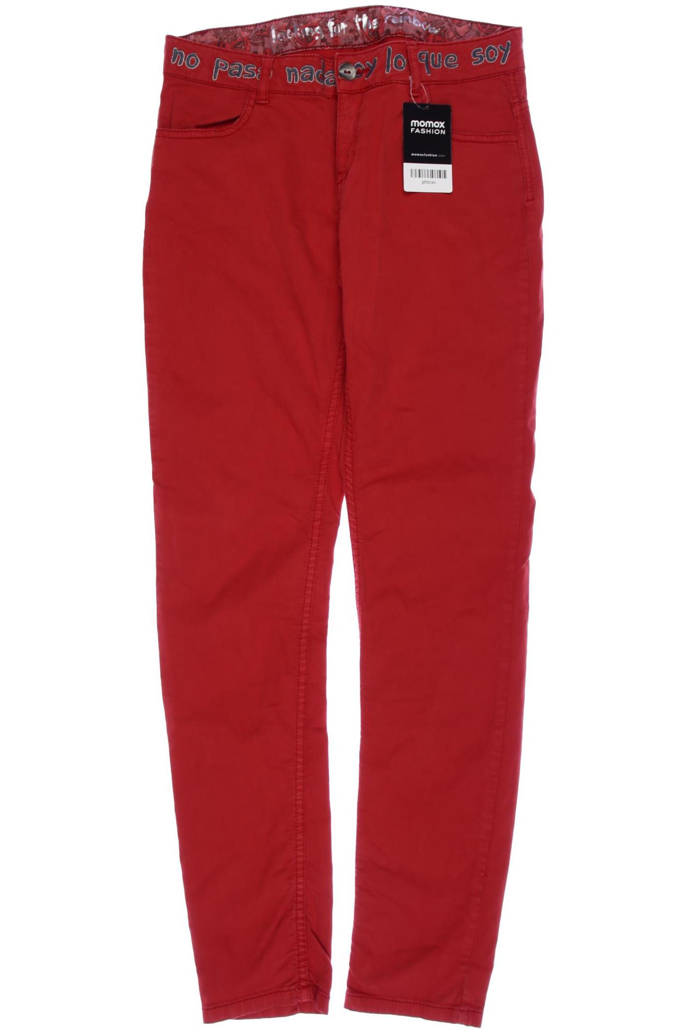 

Desigual Damen Jeans, rot, Gr. 29