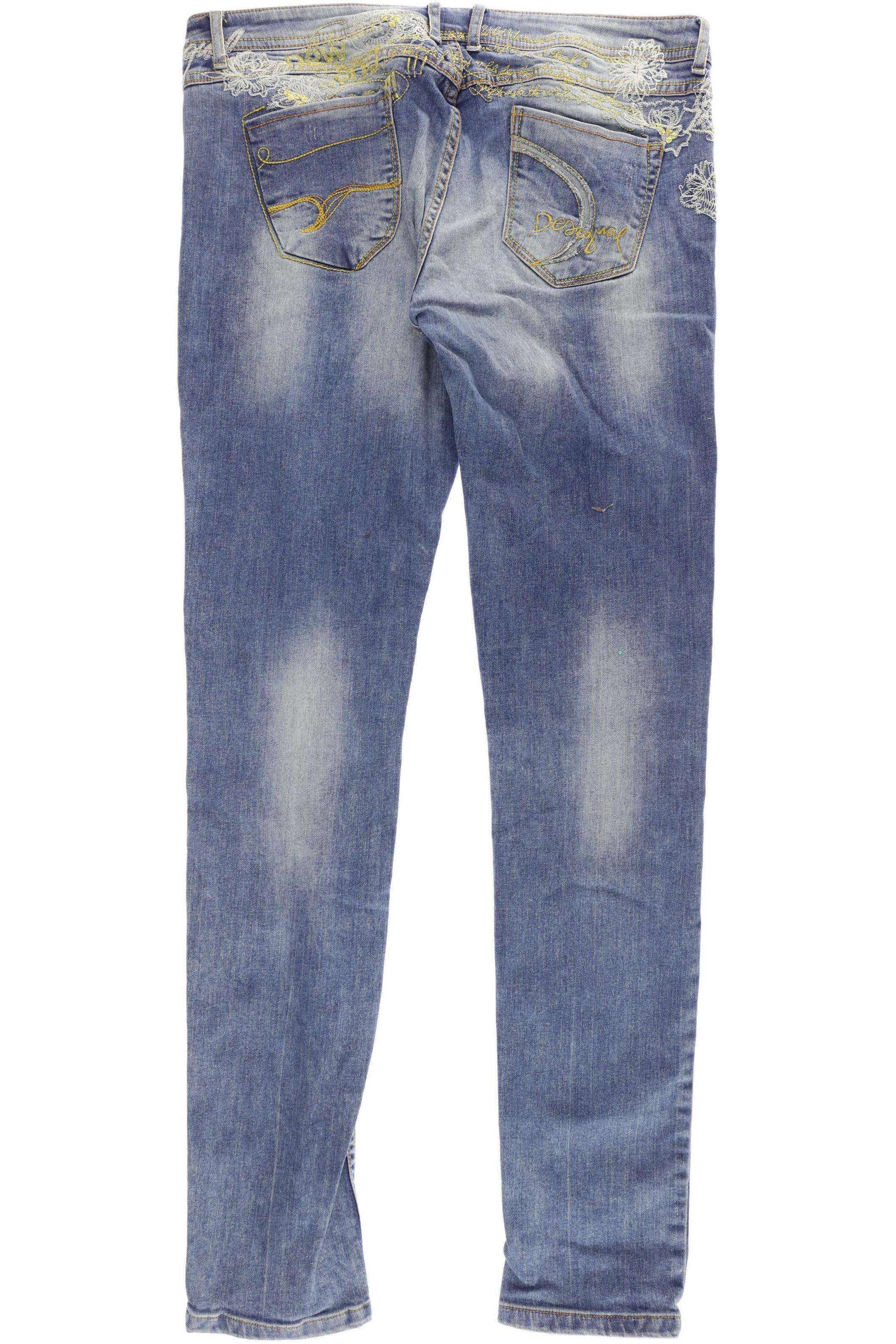 

Desigual Damen Jeans, blau, Gr. 34