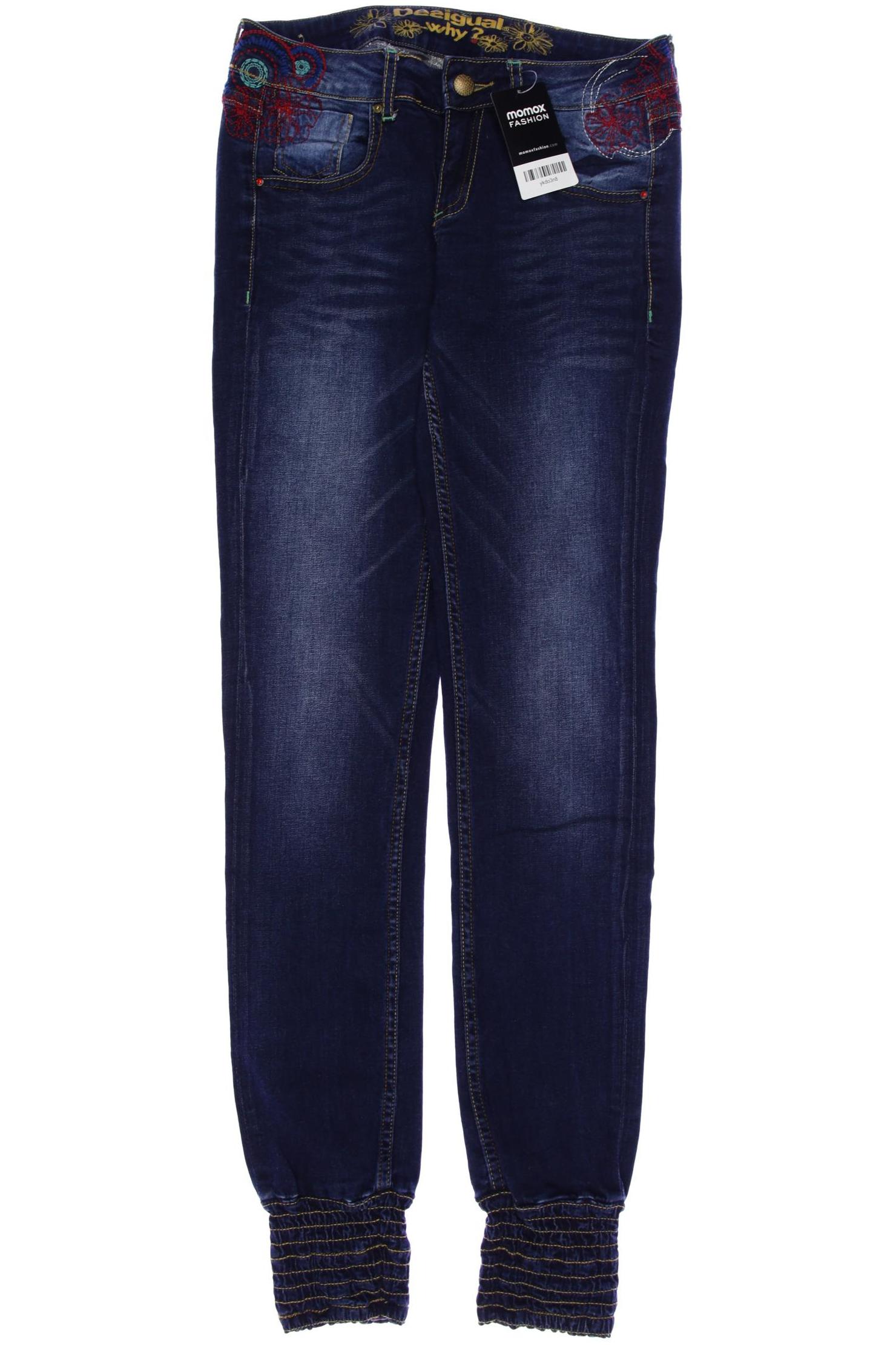 

Desigual Damen Jeans, marineblau, Gr. 28