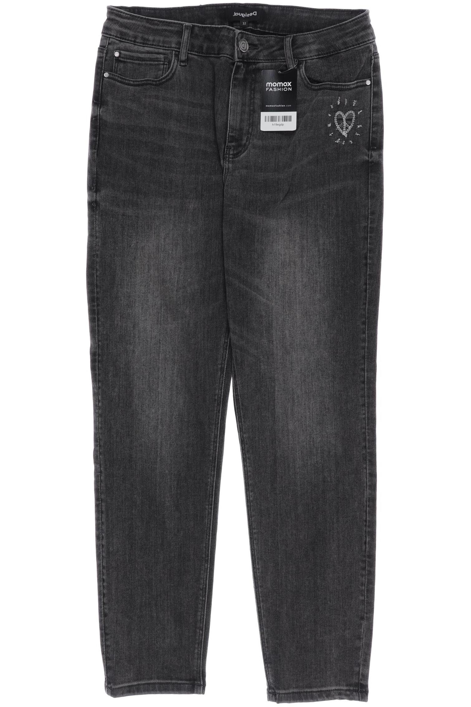 

Desigual Damen Jeans, grau, Gr. 32