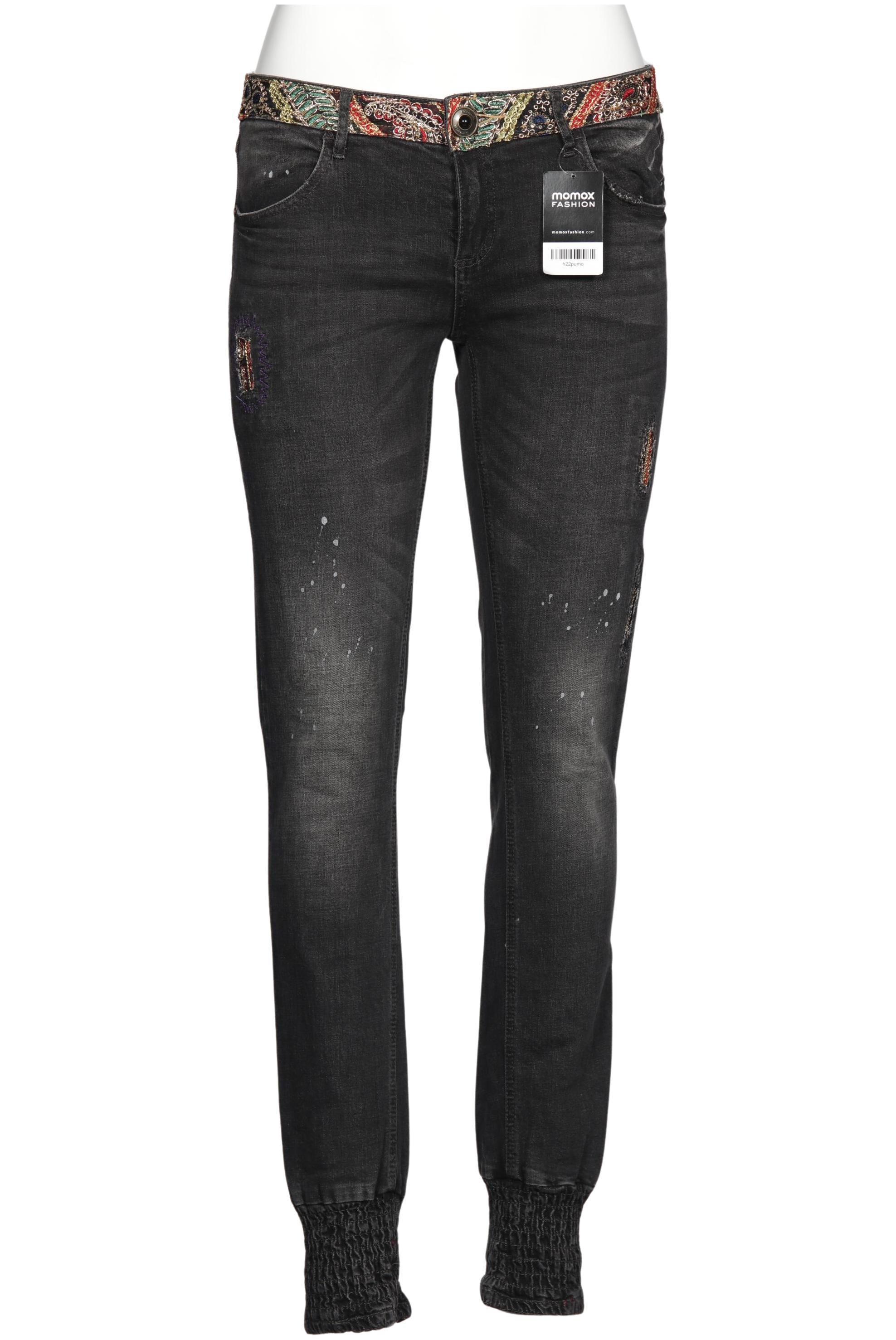 

Desigual Damen Jeans, schwarz, Gr. 34