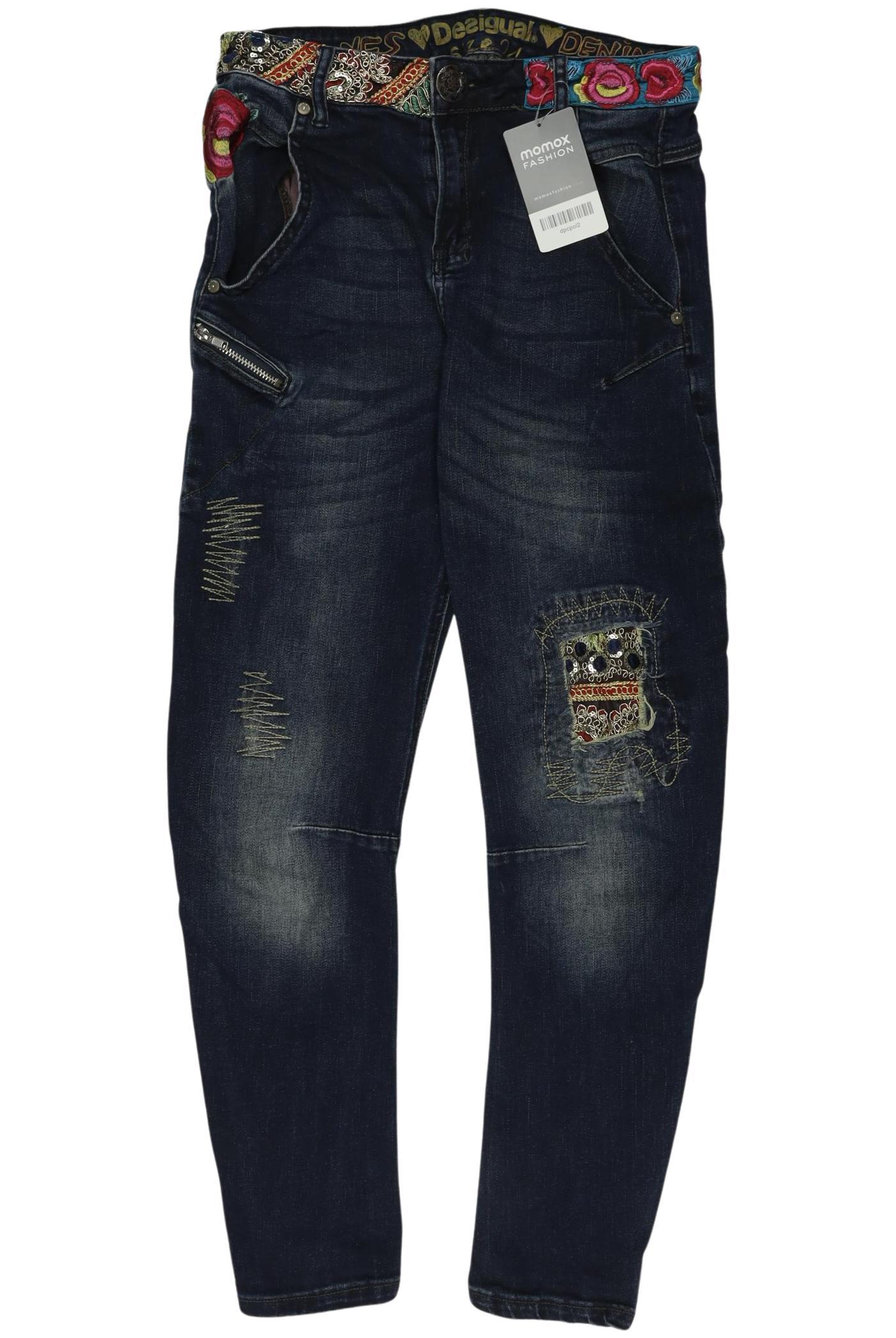 

Desigual Damen Jeans, marineblau, Gr. 24