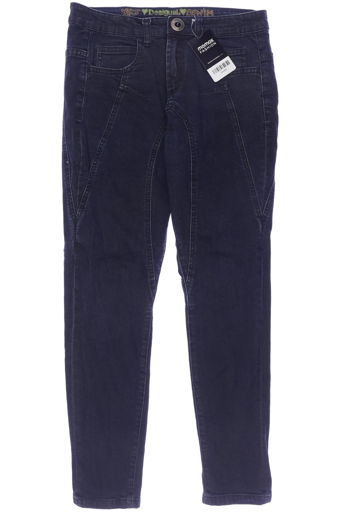 

Desigual Damen Jeans, marineblau, Gr. 26