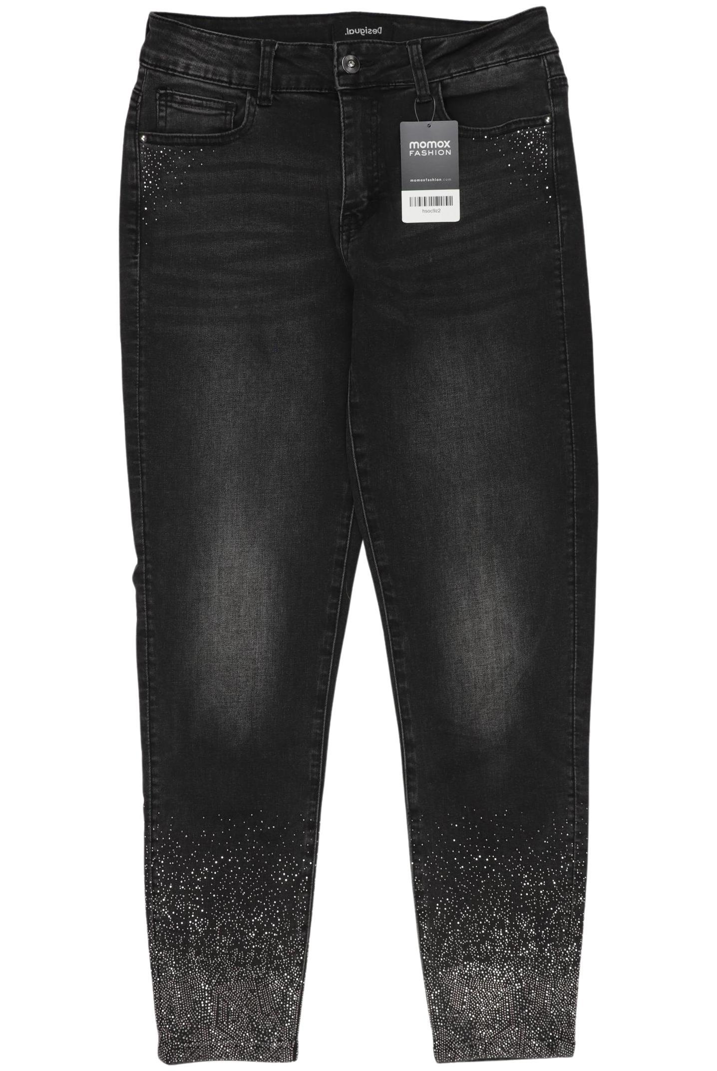 

Desigual Damen Jeans, schwarz, Gr. 28