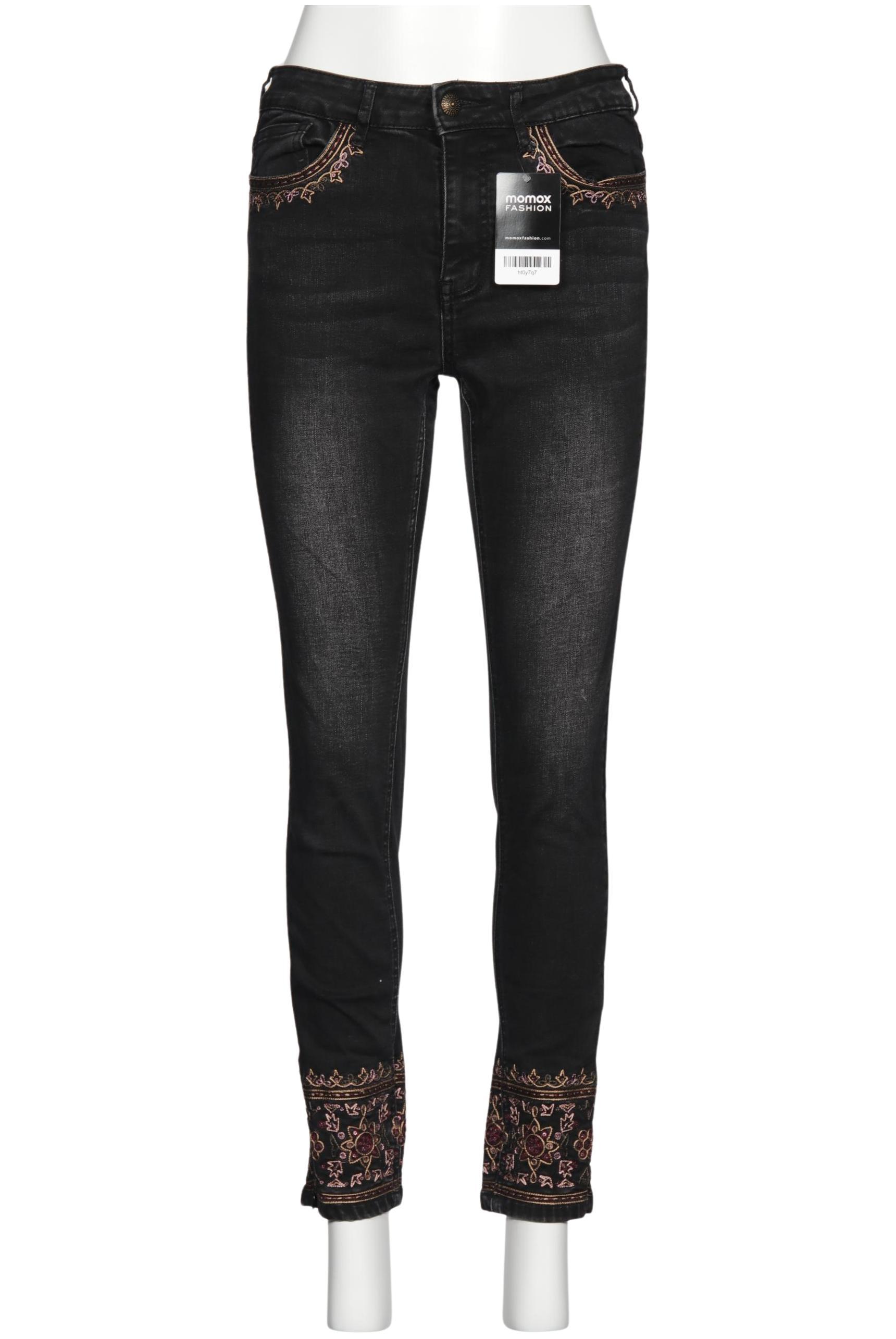 

Desigual Damen Jeans, schwarz, Gr. 28