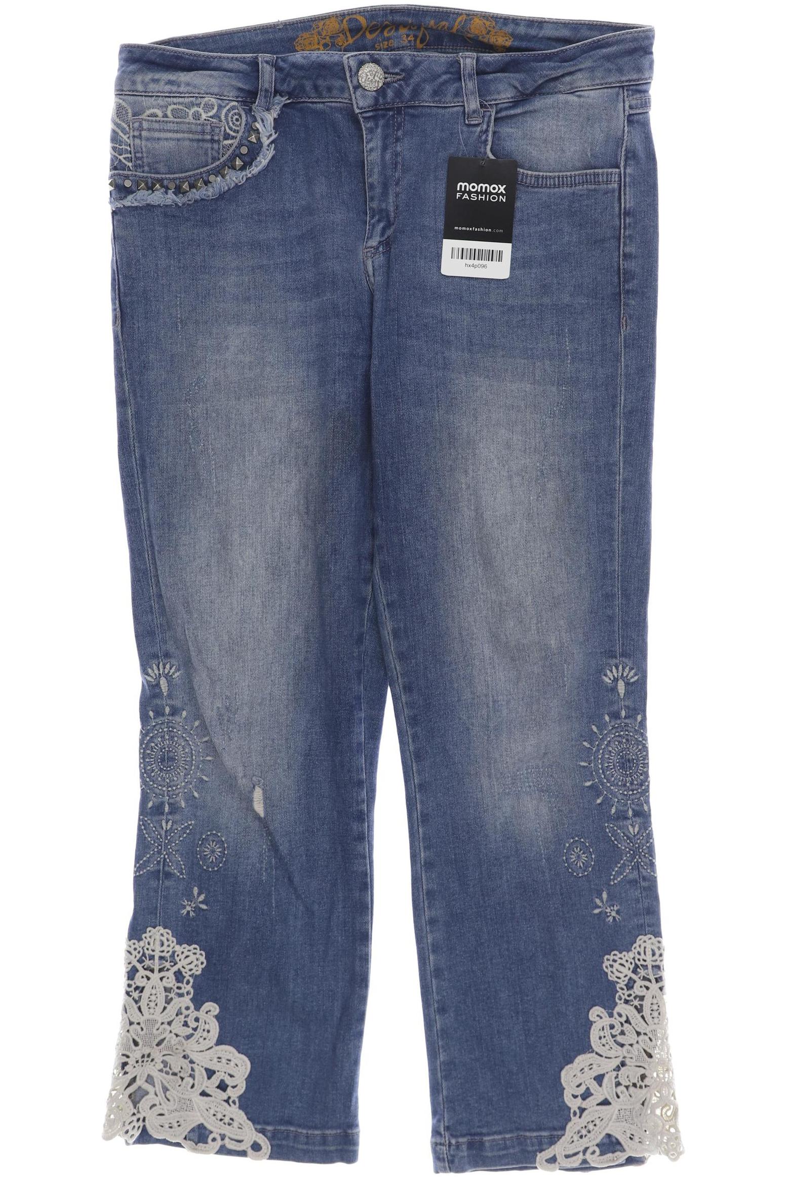 

Desigual Damen Jeans, blau