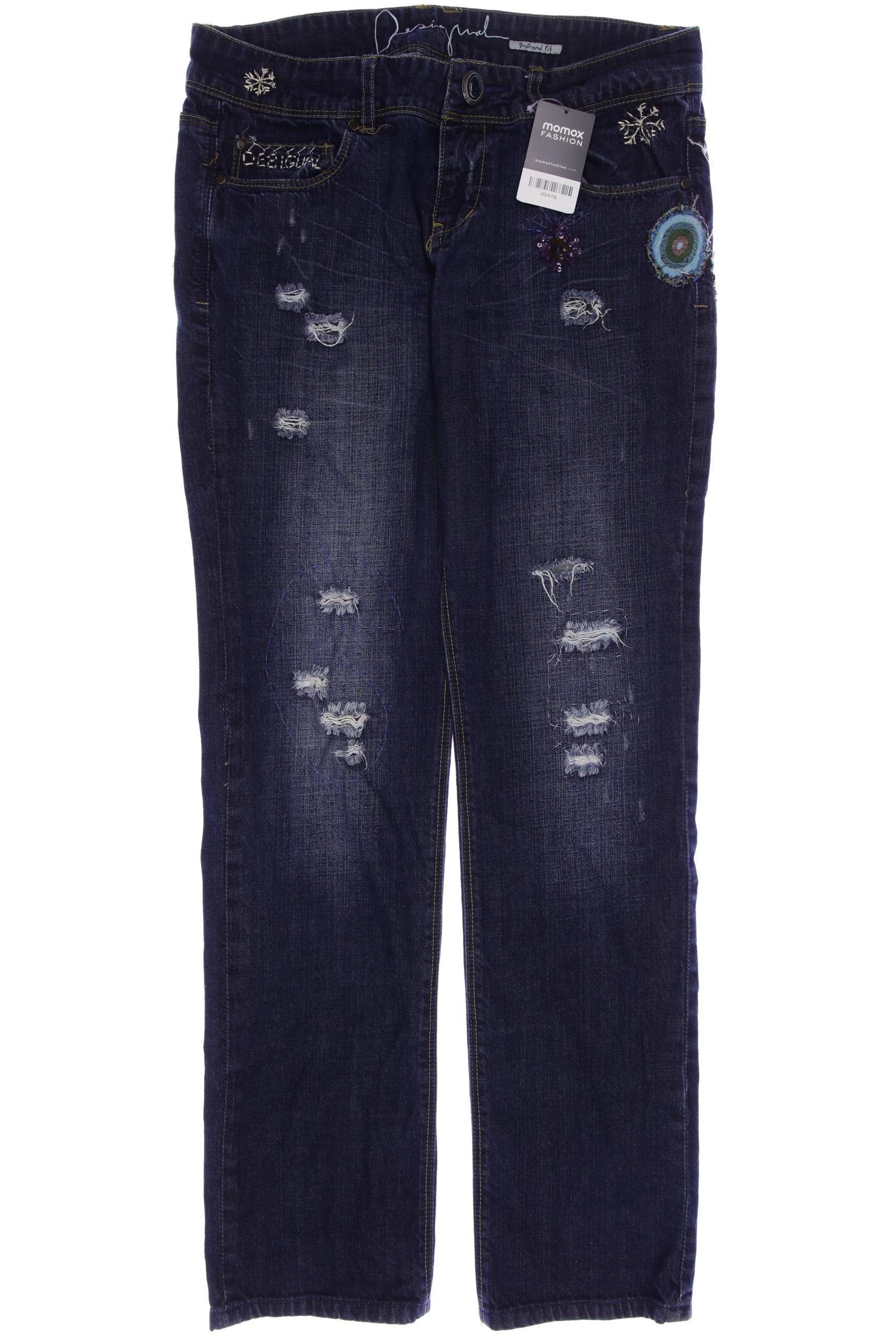 

Desigual Damen Jeans, marineblau, Gr. 42