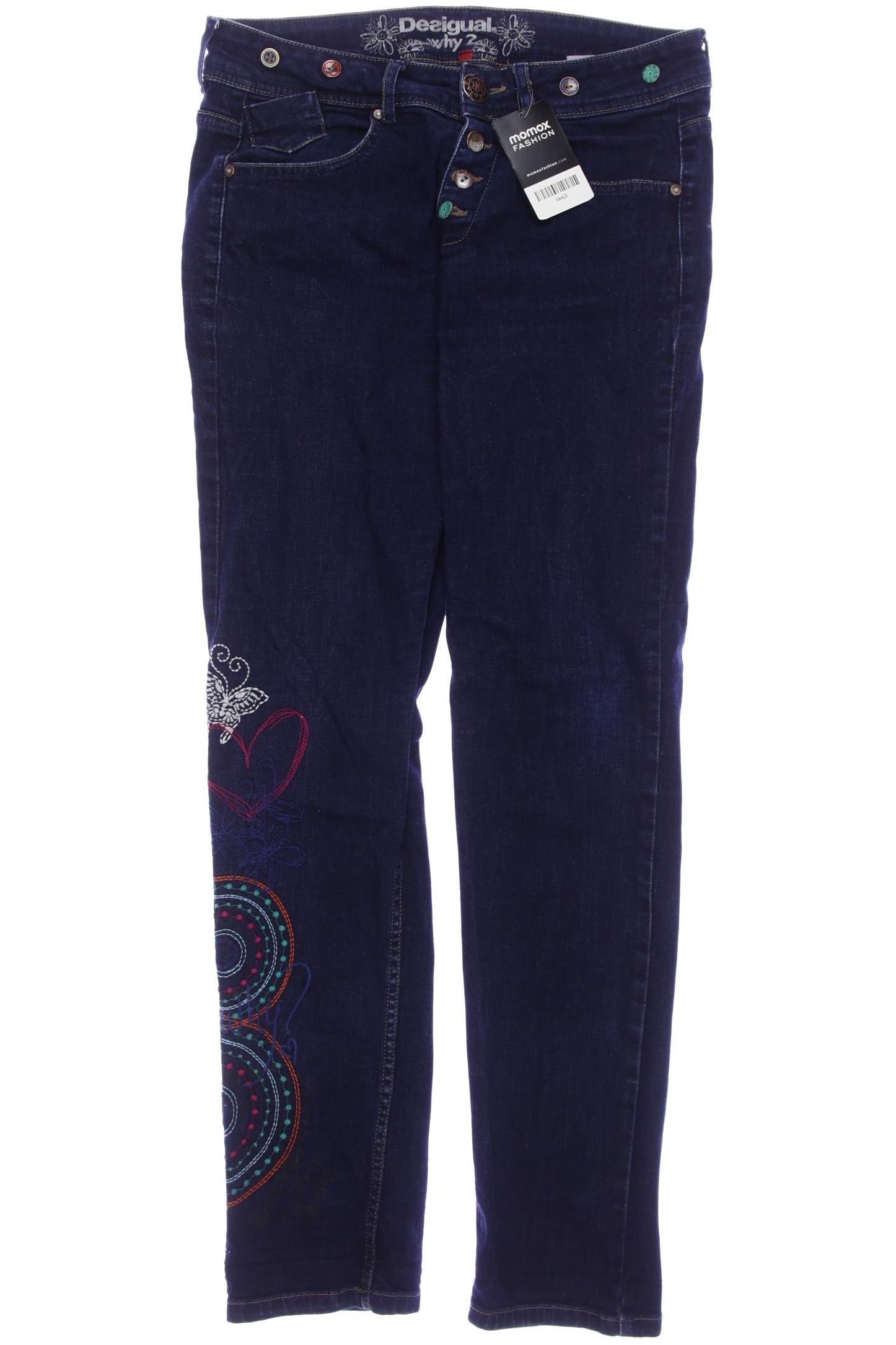 

Desigual Damen Jeans, marineblau, Gr. 28