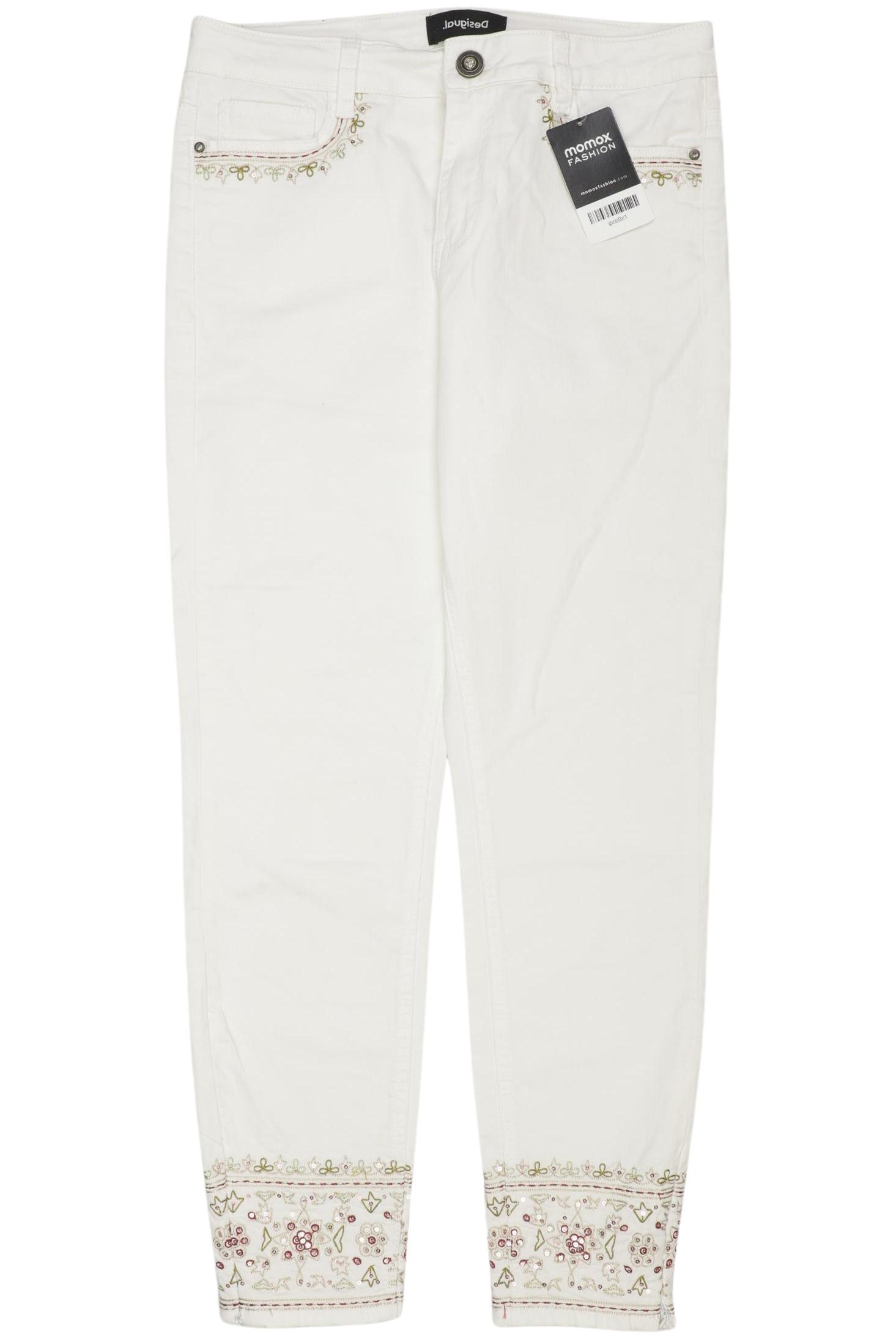 

Desigual Damen Jeans, weiß, Gr. 30