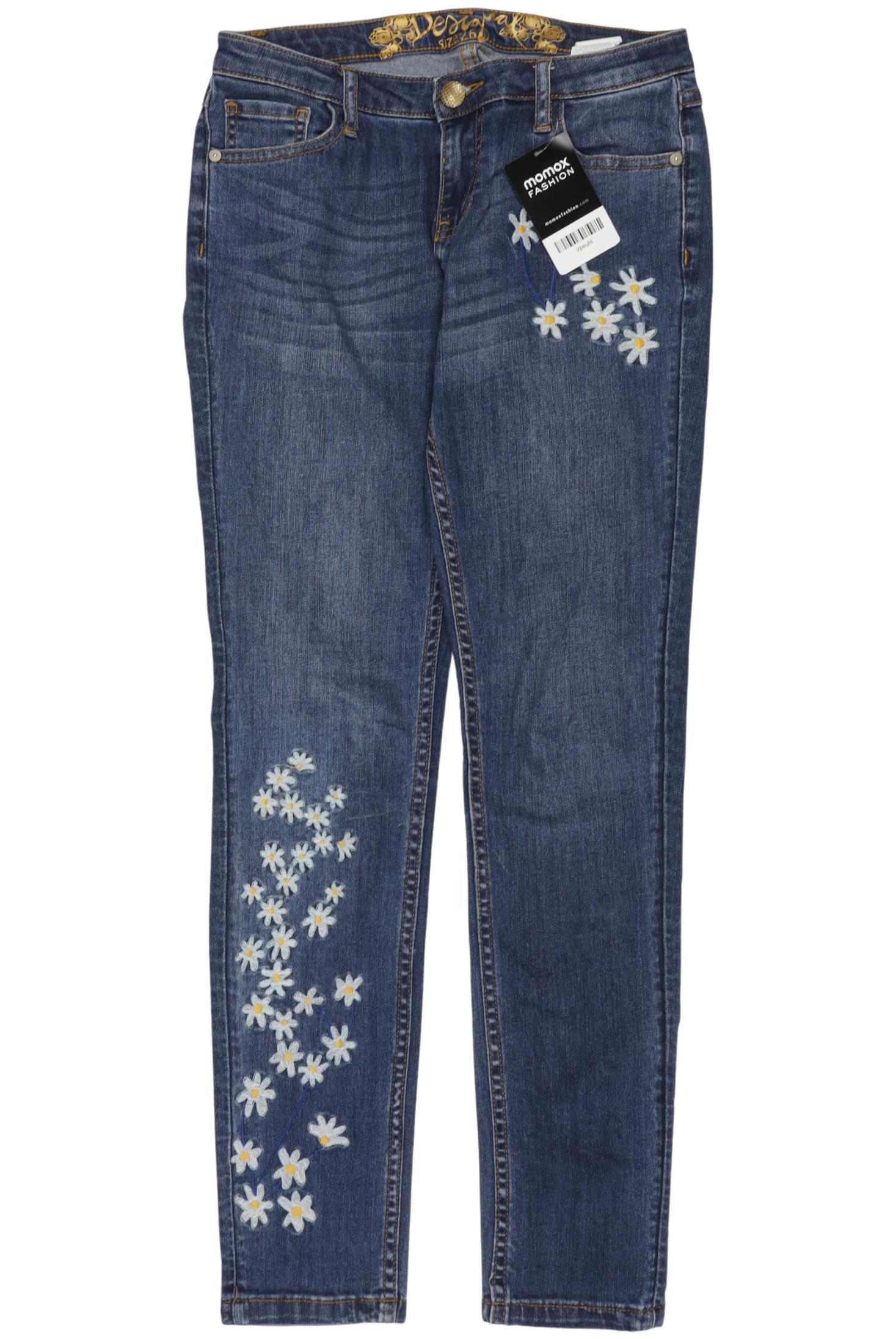 

Desigual Damen Jeans, blau, Gr. 26