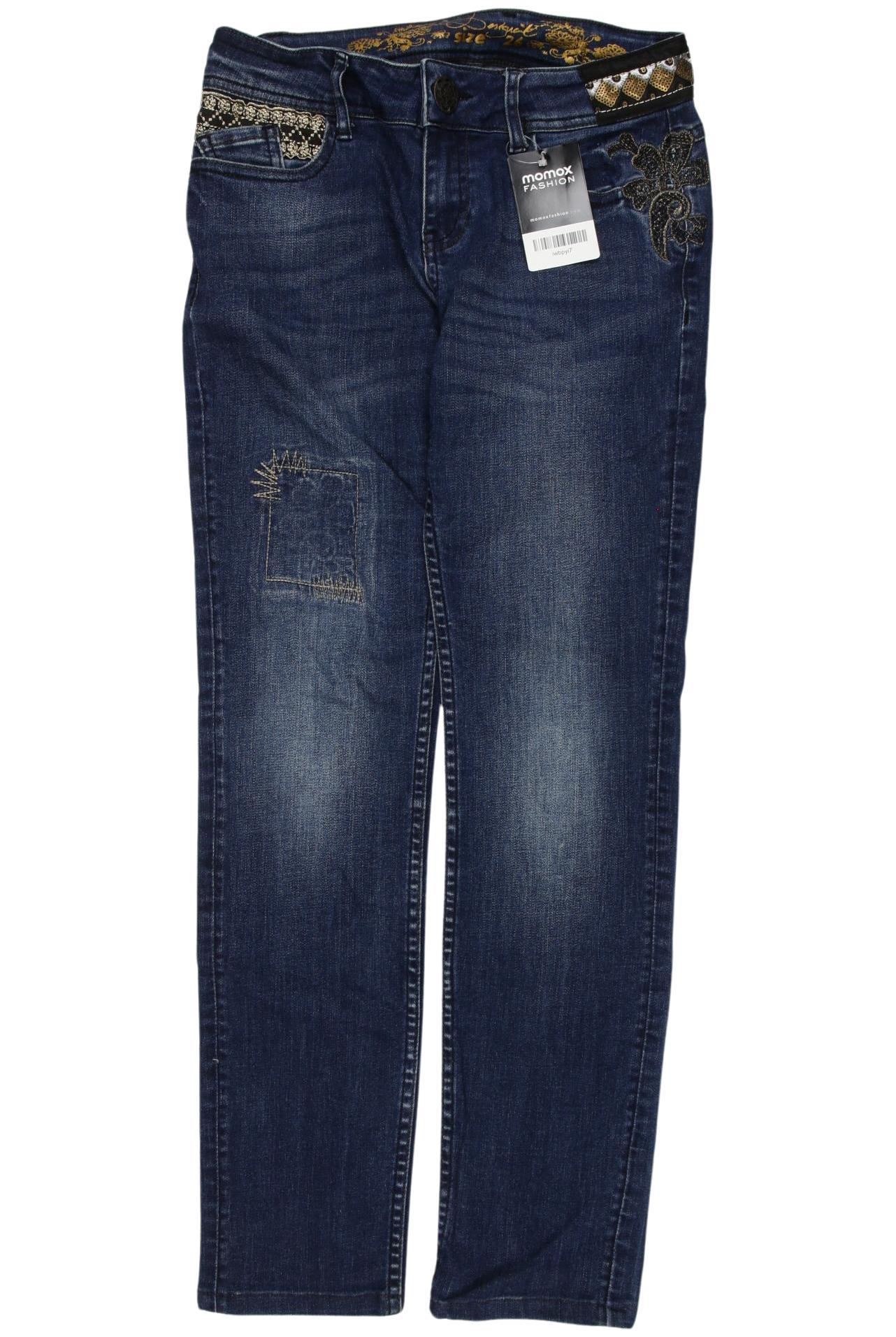 

Desigual Damen Jeans, marineblau, Gr. 26