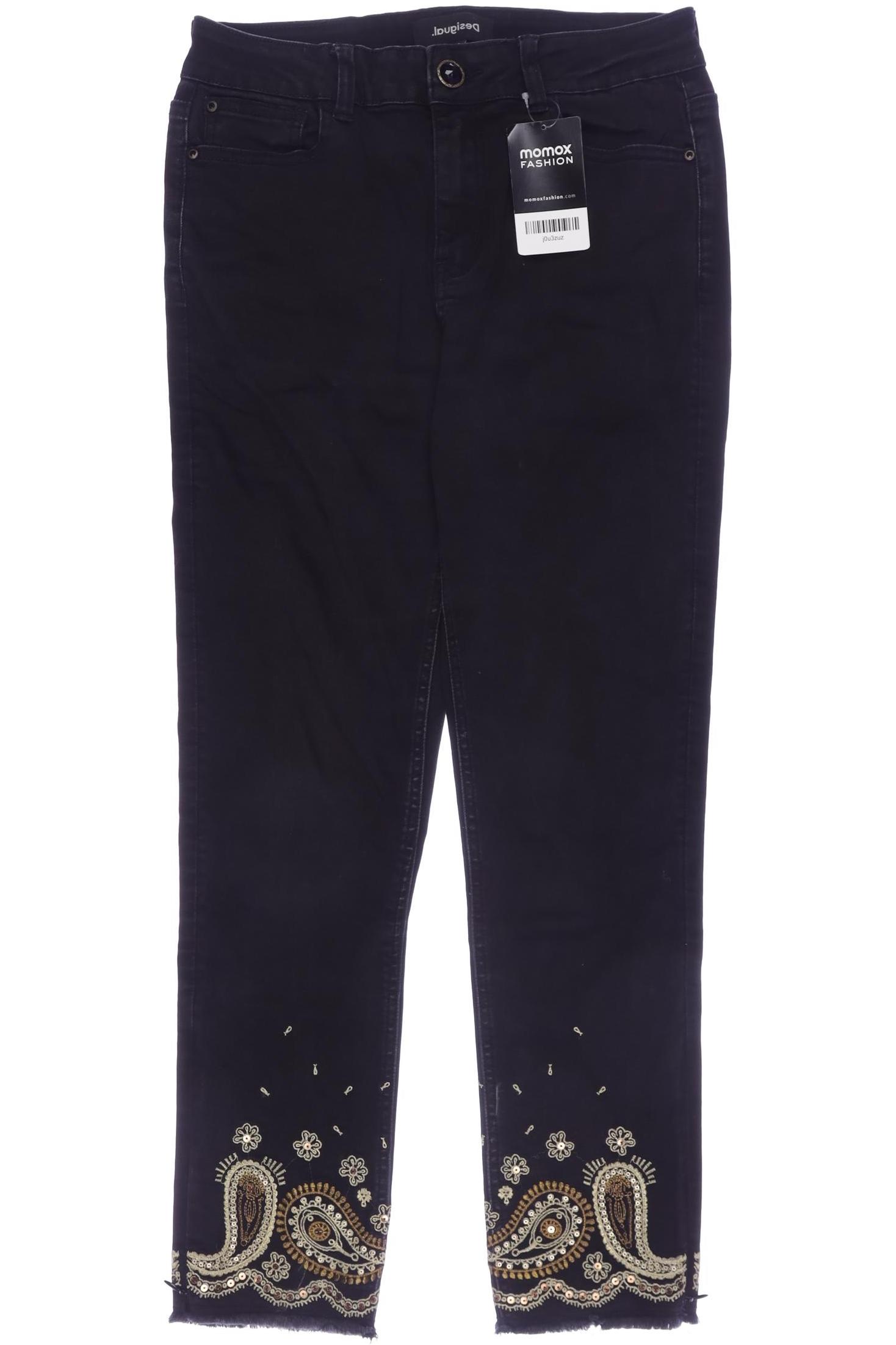 

Desigual Damen Jeans, schwarz, Gr. 28