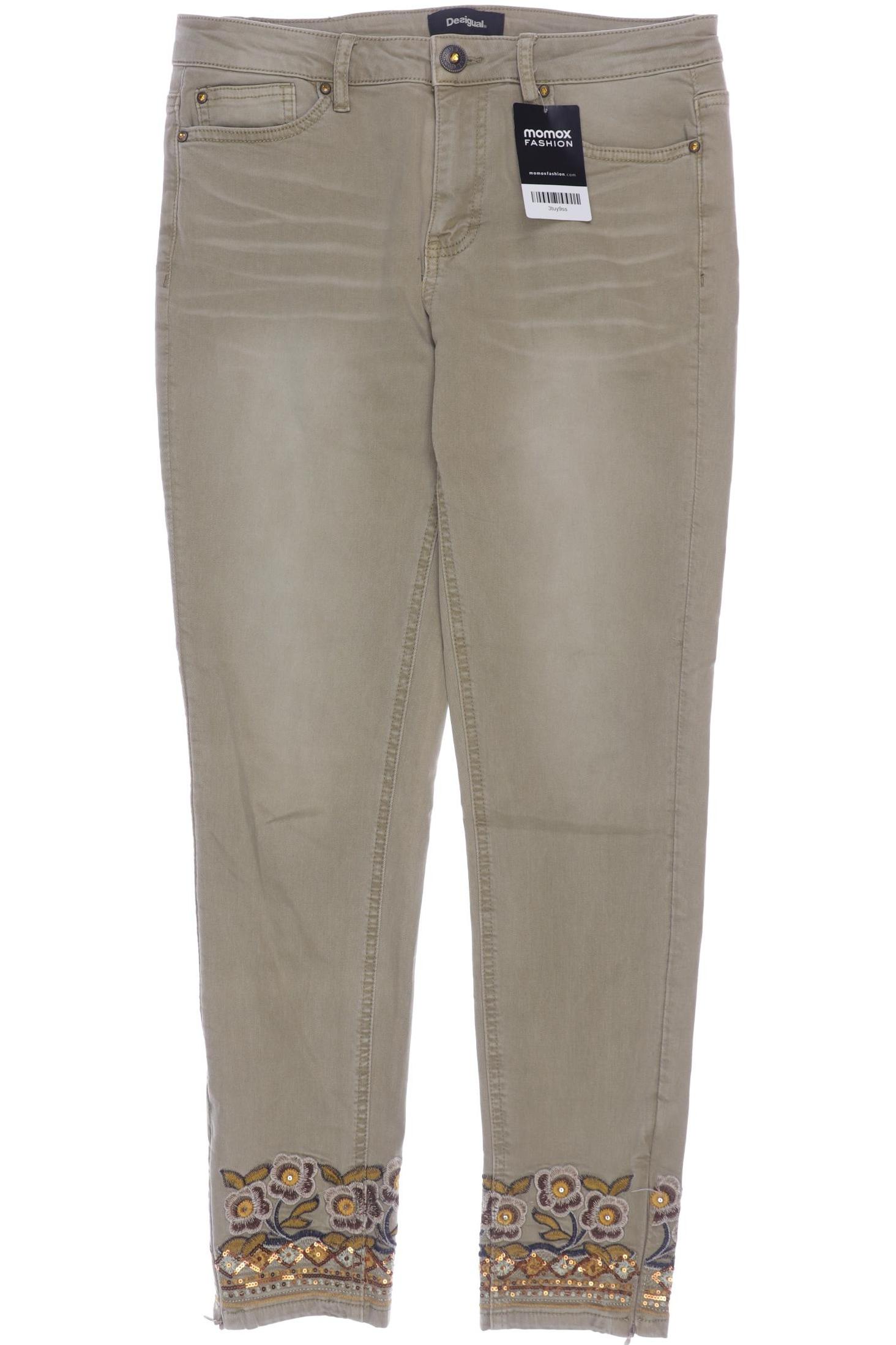 

Desigual Damen Jeans, beige, Gr. 40
