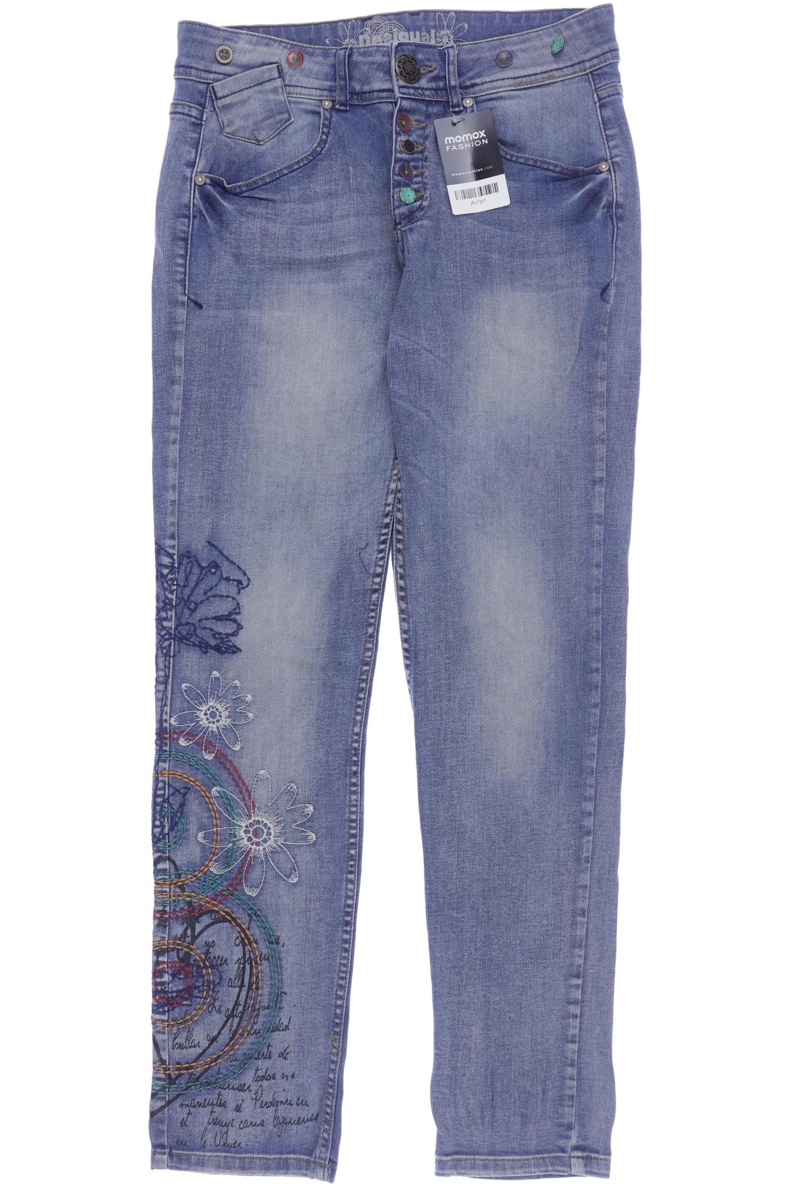 

Desigual Damen Jeans, blau, Gr. 26