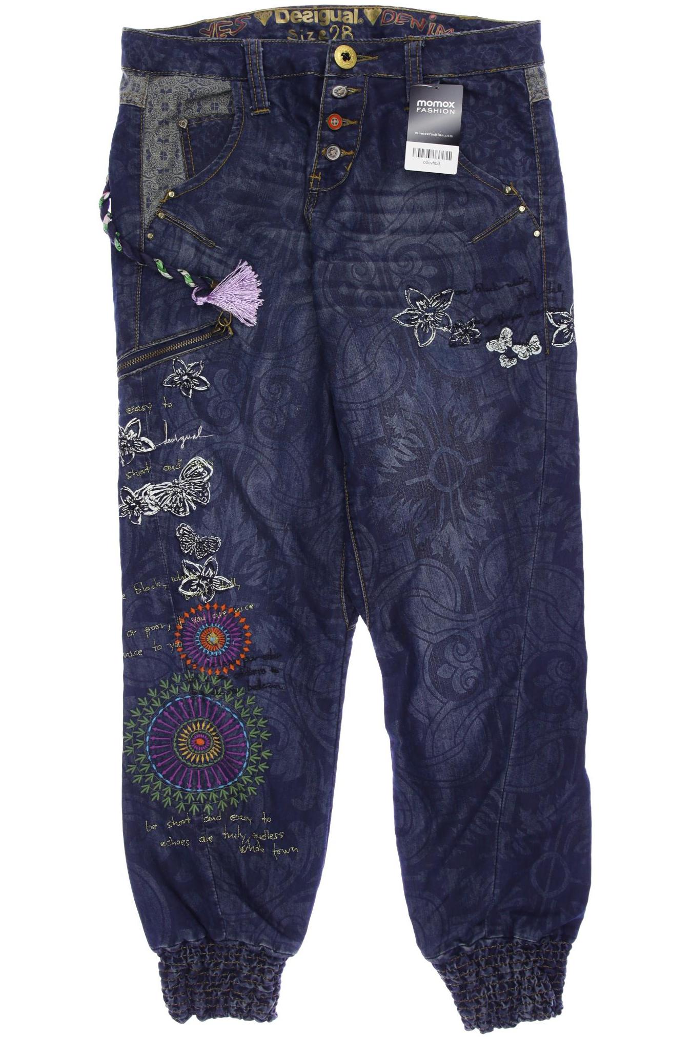 

Desigual Damen Jeans, marineblau, Gr. 38