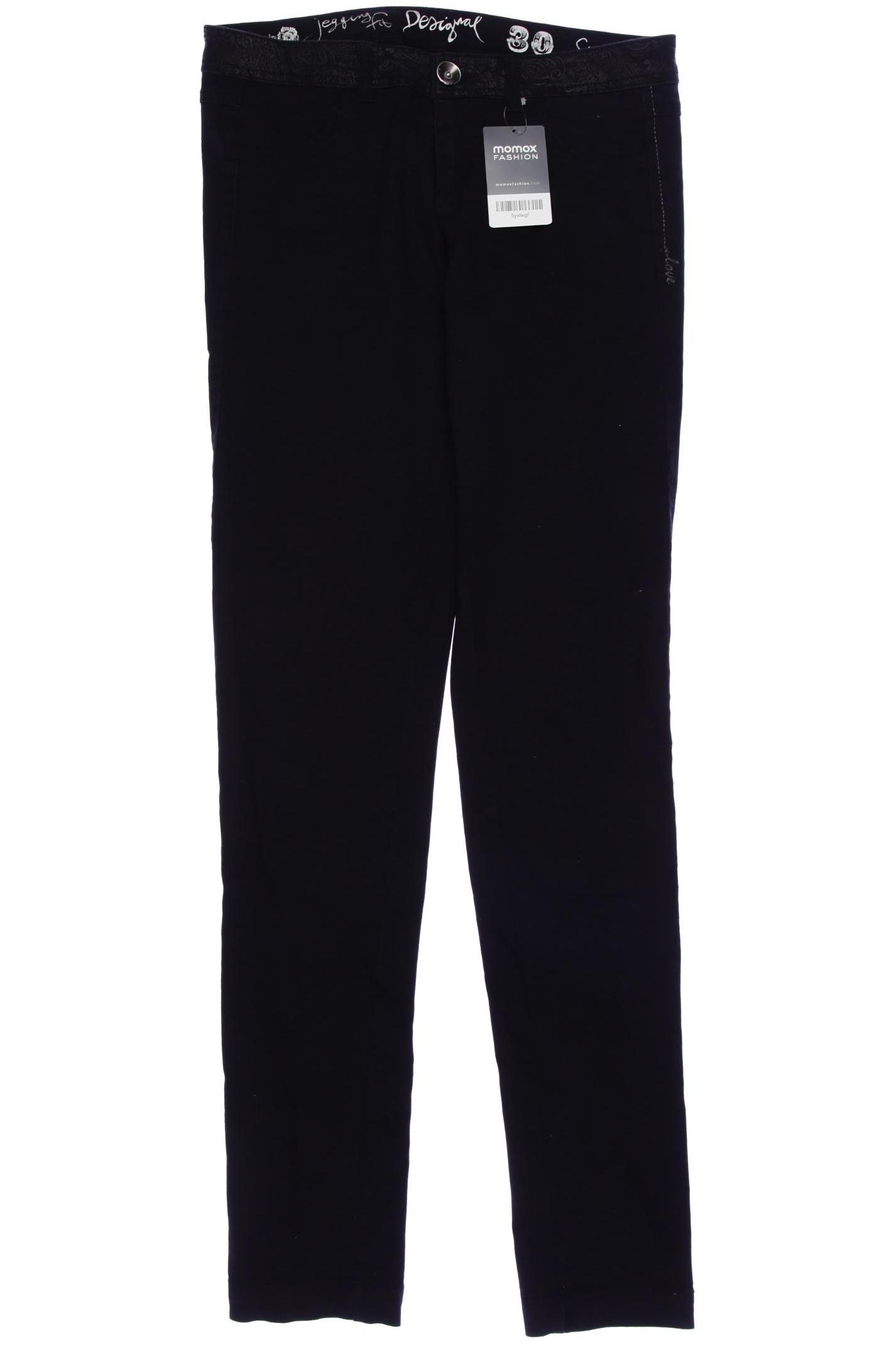 

Desigual Damen Jeans, schwarz, Gr. 30